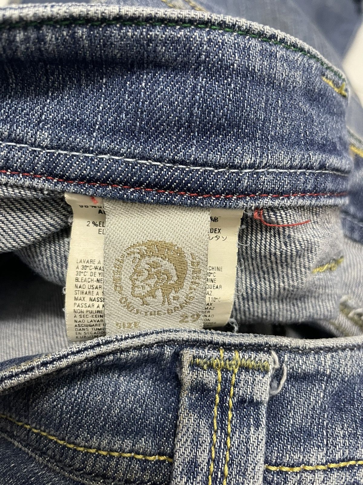 Diesel Vintage Diesel Bush Jeans Low Rise Size US 30 / EU 46 - 10 Thumbnail
