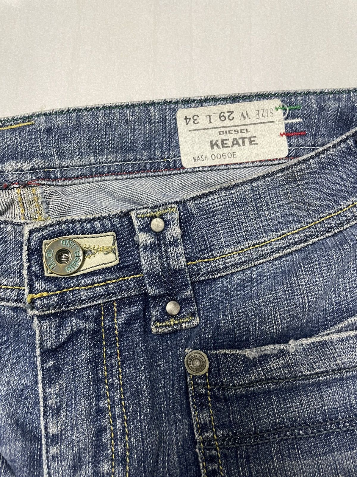Diesel Vintage Diesel Bush Jeans Low Rise Size US 30 / EU 46 - 9 Thumbnail