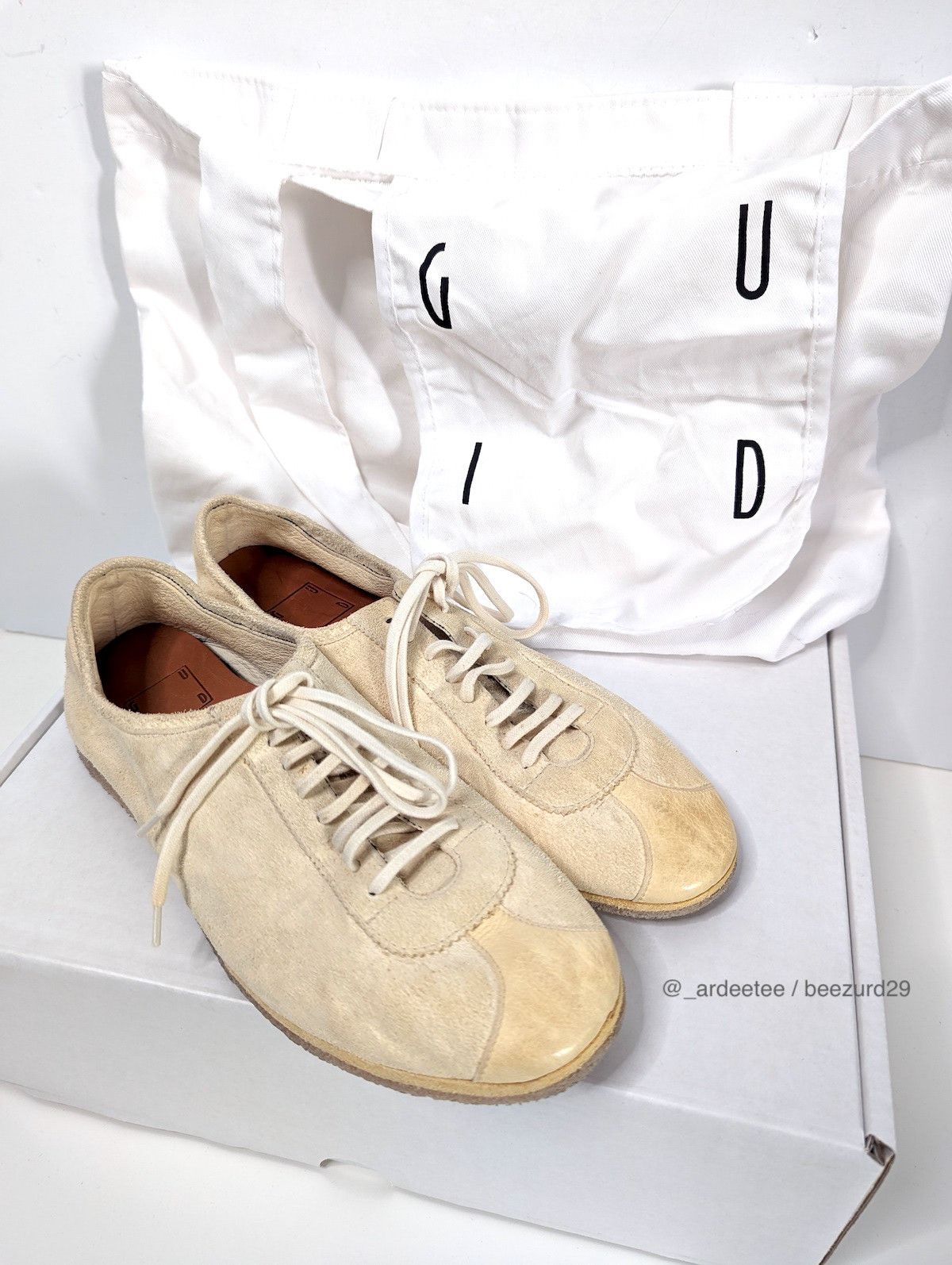 Guidi *NEW* RN01P REVERSE KANGAROO SNEAKERS 41 Size US 7.5 / EU 40-41 - 2 Thumbnail