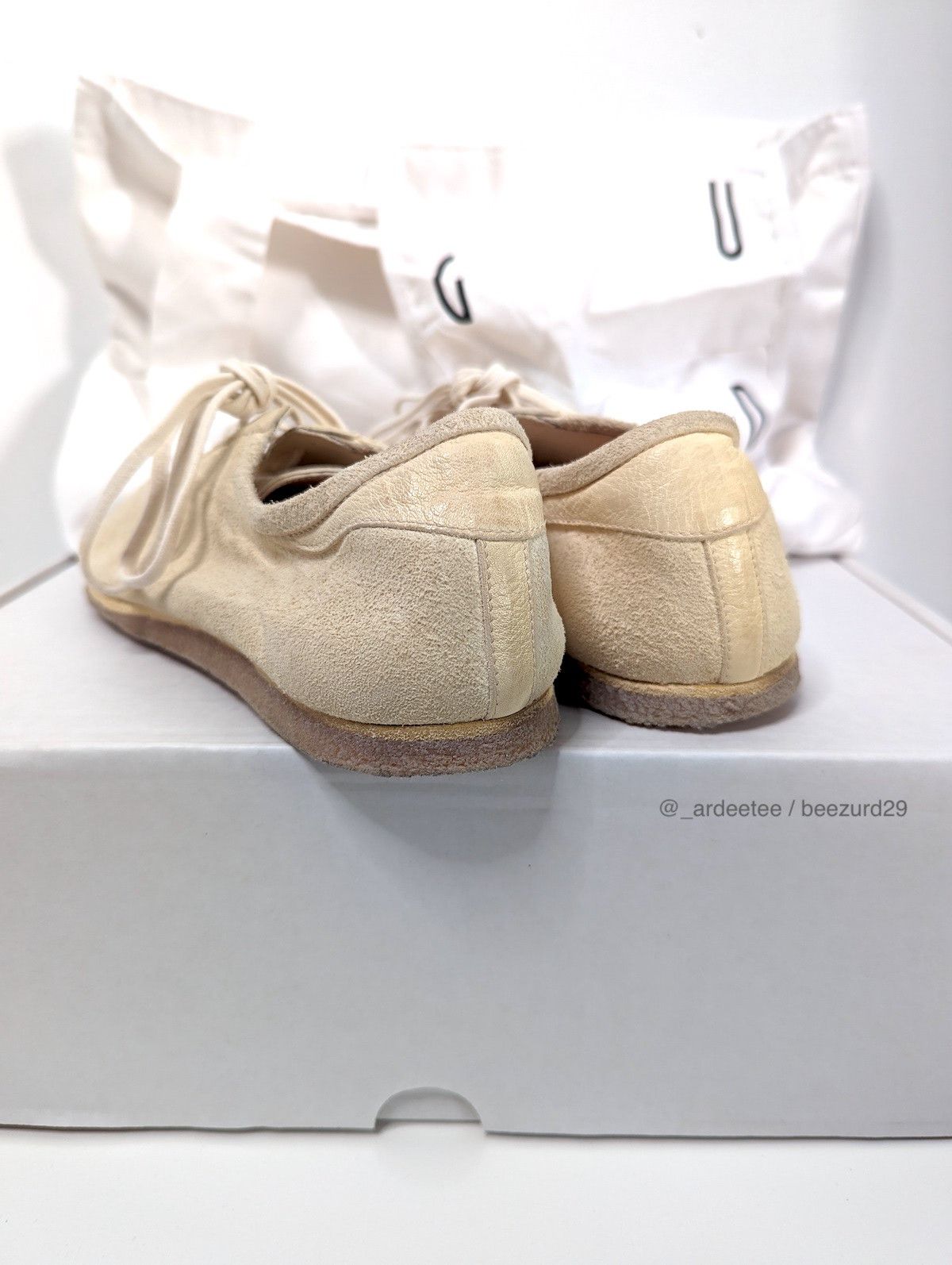 Guidi *NEW* RN01P REVERSE KANGAROO SNEAKERS 41 Size US 7.5 / EU 40-41 - 3 Thumbnail
