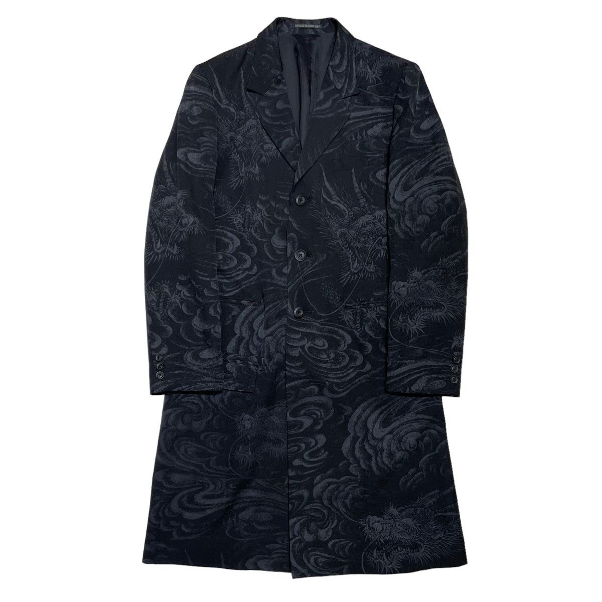 YOHJI YAMAMOTO pour homme DISC HARGE PRINT DOCTOR JACKET
