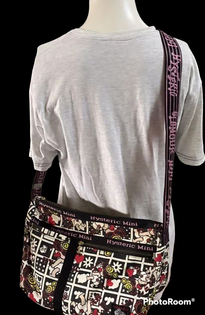 Hysteric Glamour × Japanese Brand Hysteric Glamour Sling Bag Fullprint Street Fashion Style Size ONE SIZE - 1 Thumbnail