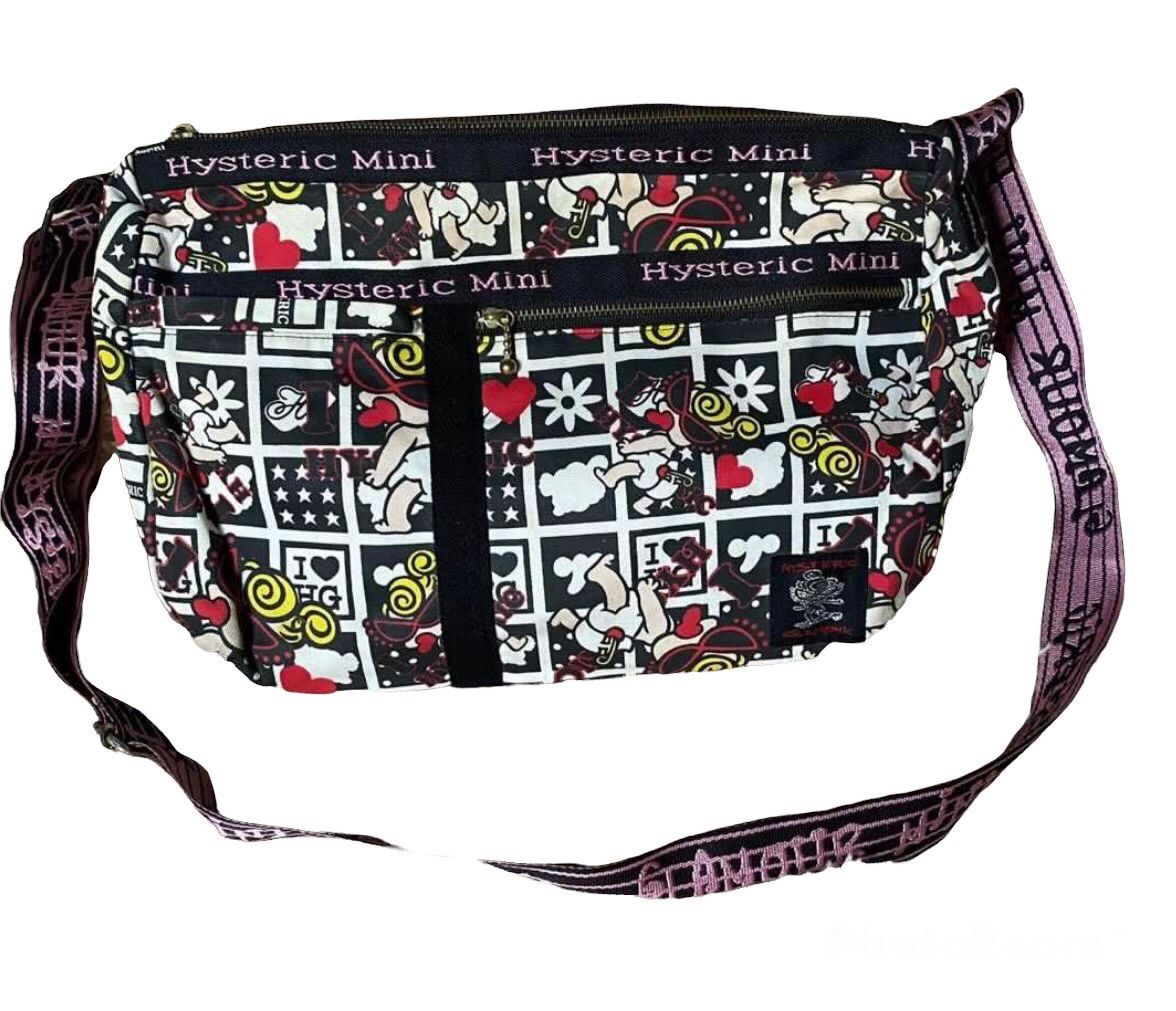 Hysteric Glamour × Japanese Brand Hysteric Glamour Sling Bag Fullprint Street Fashion Style Size ONE SIZE - 2 Thumbnail