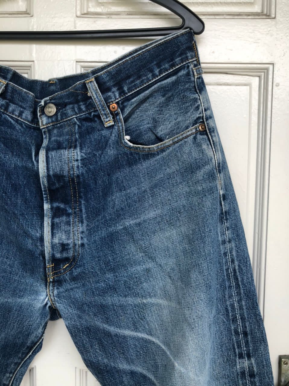 Japanese Brand × Levi's × Levi's Vintage Clothing Vintage LEVIS Selvedge denim jeans made in Japan J09A Size US 35 - 4 Thumbnail
