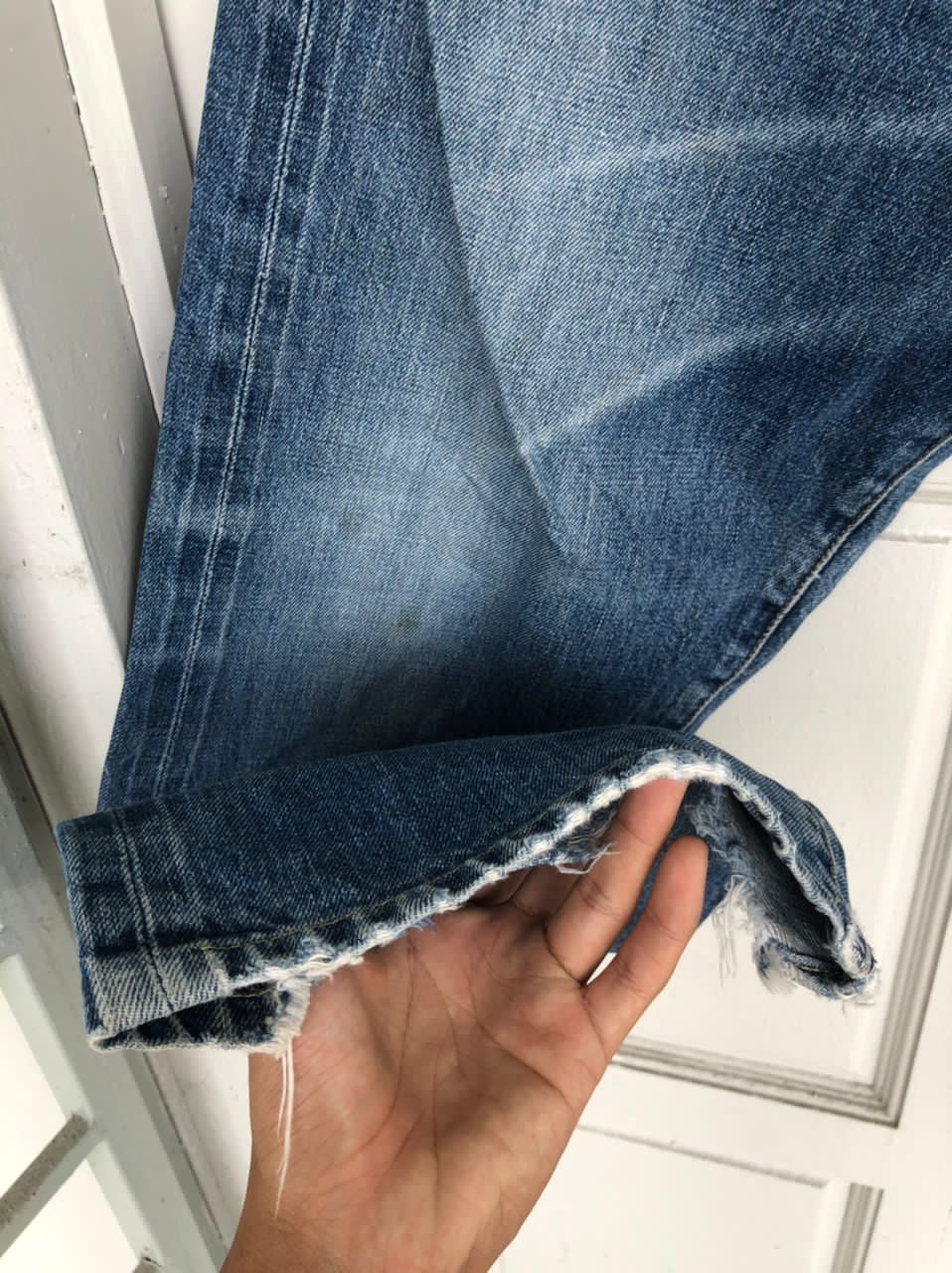 Japanese Brand × Levi's × Levi's Vintage Clothing Vintage LEVIS Selvedge denim jeans made in Japan J09A Size US 35 - 9 Thumbnail