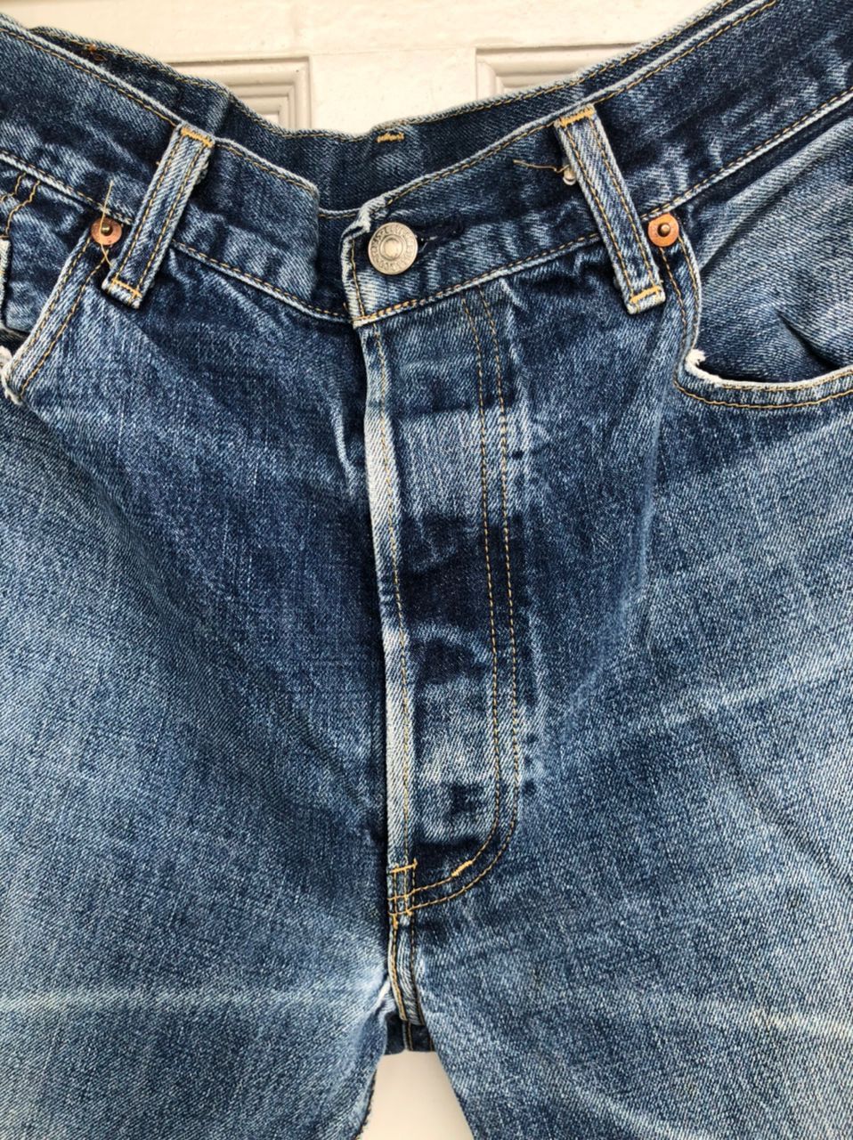 Japanese Brand × Levi's × Levi's Vintage Clothing Vintage LEVIS Selvedge denim jeans made in Japan J09A Size US 35 - 6 Thumbnail
