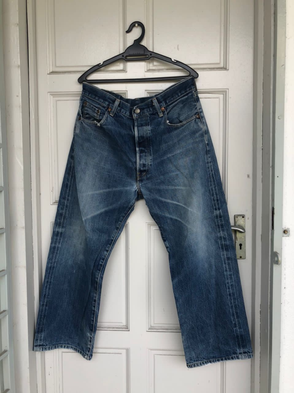 Japanese Brand × Levi's × Levi's Vintage Clothing Vintage LEVIS Selvedge denim jeans made in Japan J09A Size US 35 - 1 Thumbnail