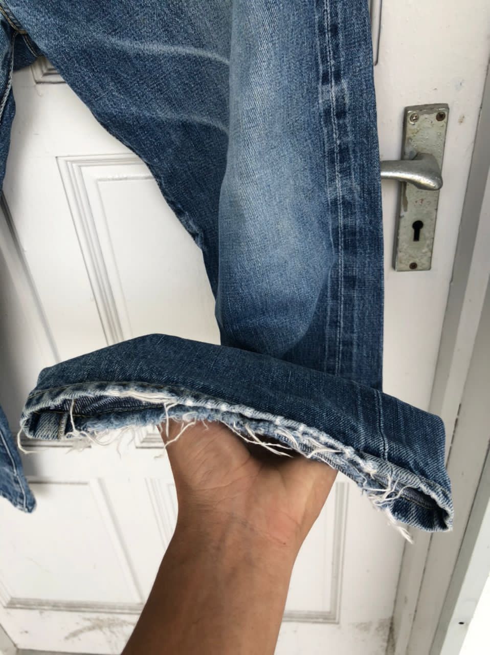 Japanese Brand × Levi's × Levi's Vintage Clothing Vintage LEVIS Selvedge denim jeans made in Japan J09A Size US 35 - 8 Thumbnail