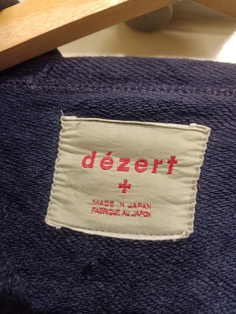 vintage sweatshirt hoodie dezert plus made in japan