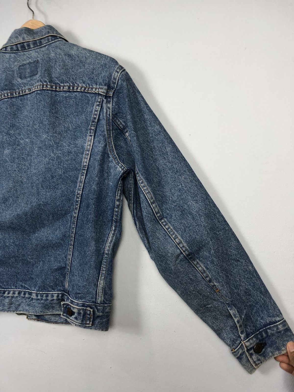 Levi's × Vintage Vintage 90a Levis Denim Trucker Jacket Size S / US 4 / IT 40 - 8 Thumbnail