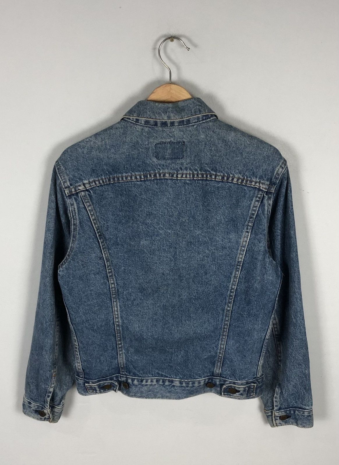 Levi's × Vintage Vintage 90a Levis Denim Trucker Jacket Size S / US 4 / IT 40 - 5 Thumbnail
