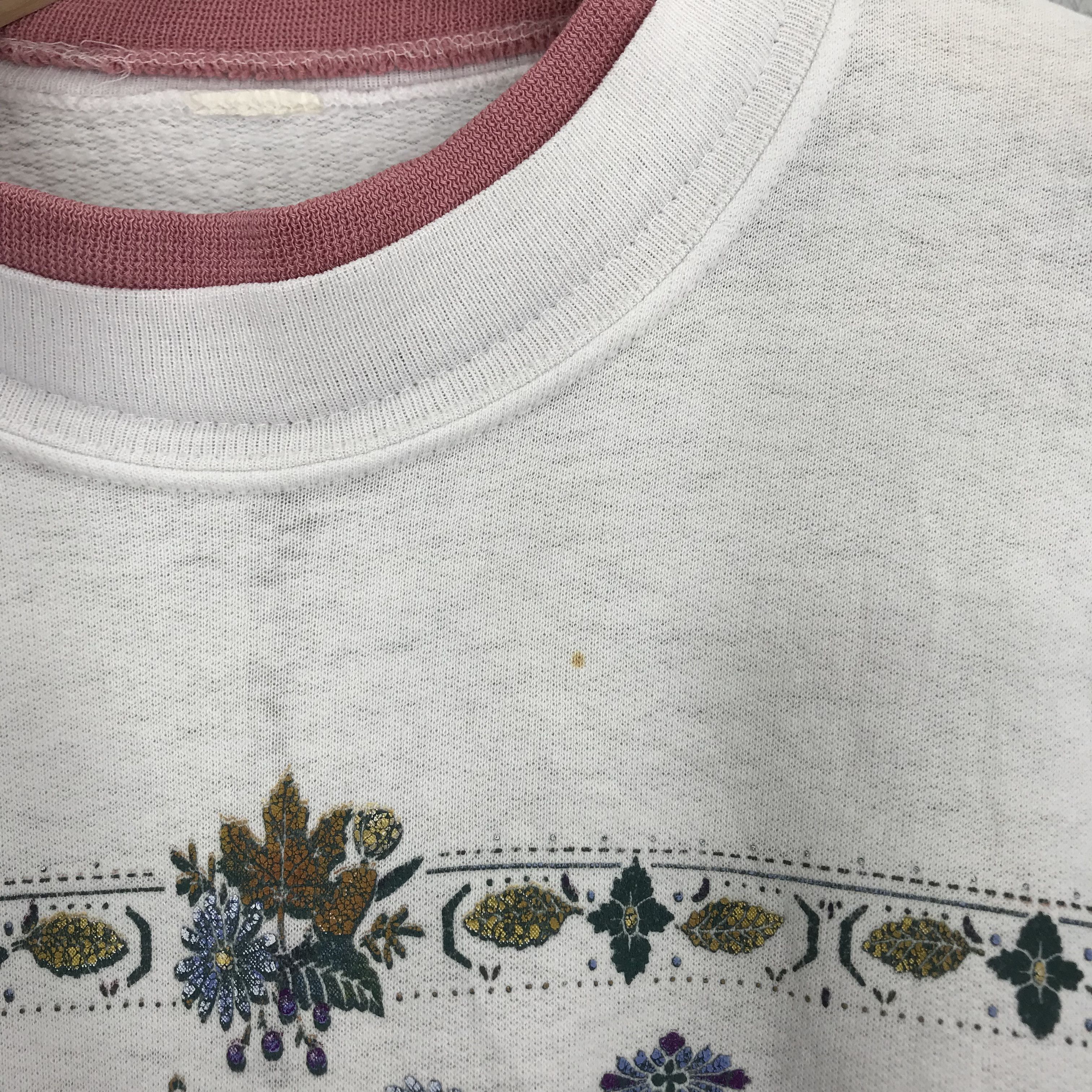 Arts & Science Vintage 90's Floral Graphic Sun Flower Pop Art Jumper Size US L / EU 52-54 / 3 - 9 Thumbnail