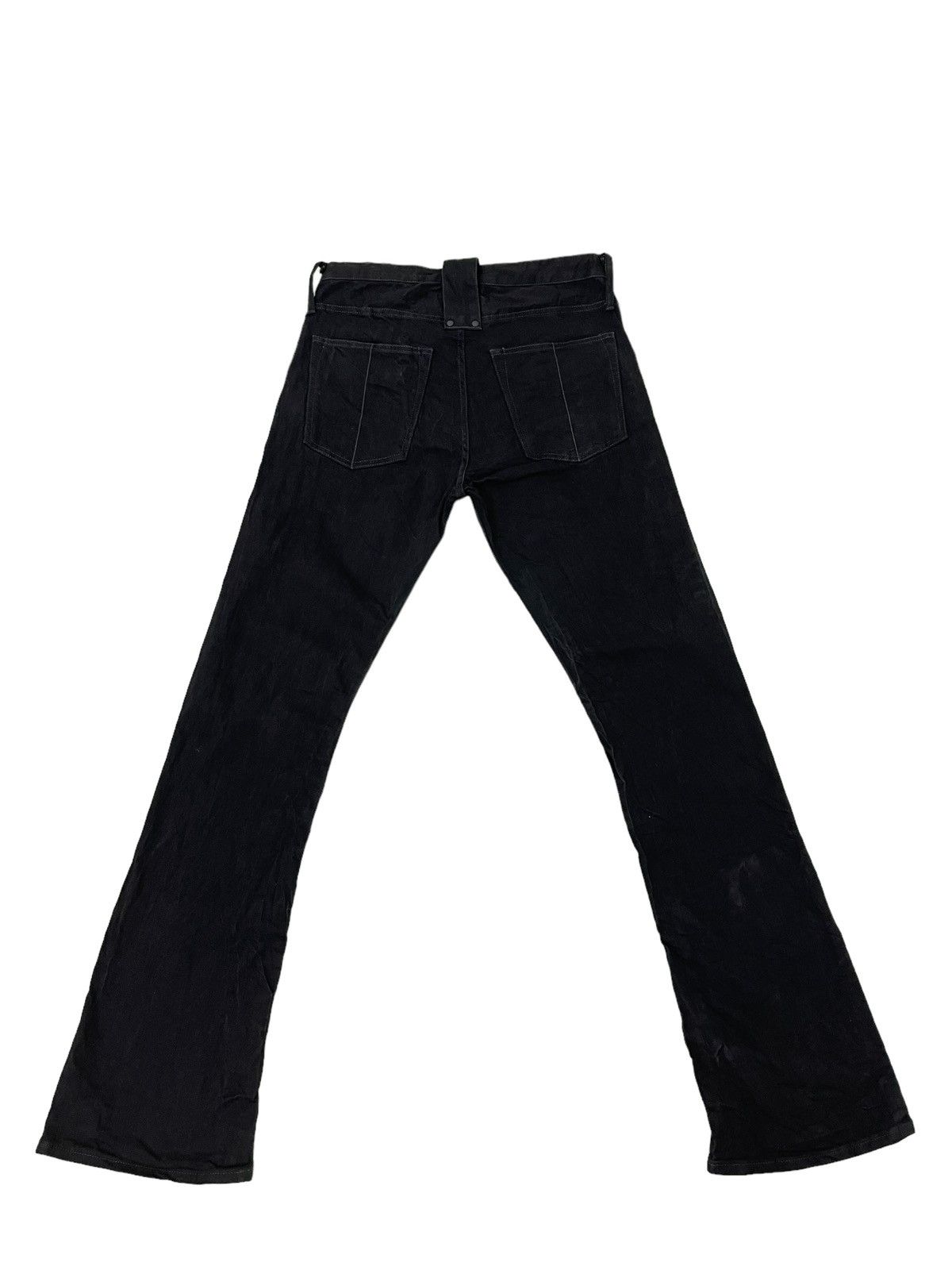 If Six Was Nine Flare Jeans LGB Lazy Wolf Stretch High Rise 29🟦 Size US 32 / EU 48 - 2 Thumbnail