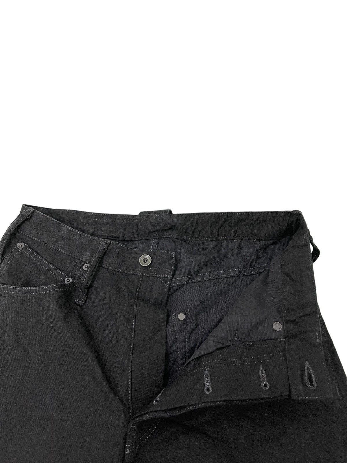 If Six Was Nine Flare Jeans LGB Lazy Wolf Stretch High Rise 29🟦 Size US 32 / EU 48 - 21 Thumbnail