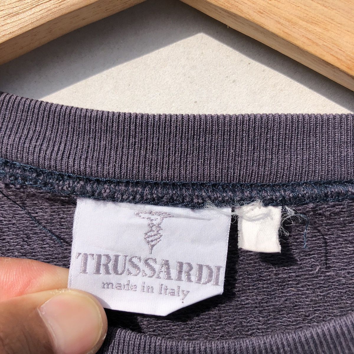 Trussardi RARE🔥 Trussardi Sweatshirt Size US L / EU 52-54 / 3 - 7 Thumbnail