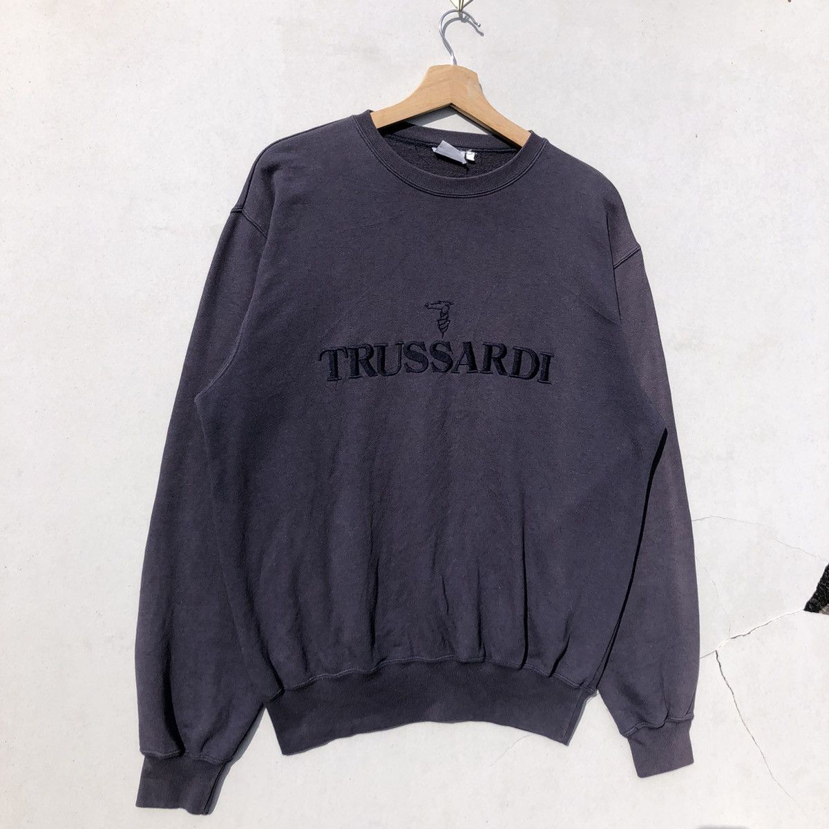 Trussardi RARE🔥 Trussardi Sweatshirt Size US L / EU 52-54 / 3 - 3 Thumbnail