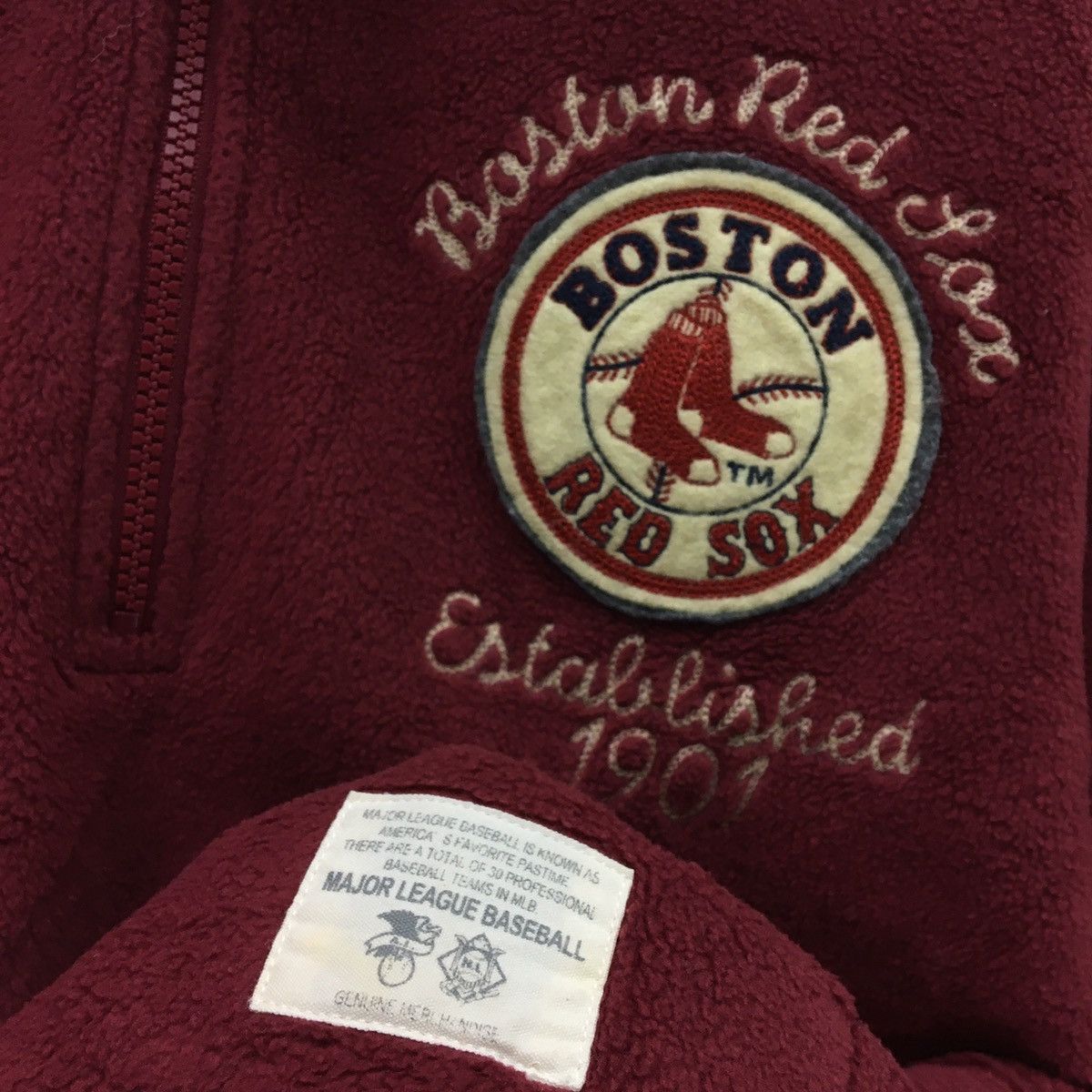 MLB Boston Red Sox Fleece Varsity Size US L / EU 52-54 / 3 - 9 Thumbnail