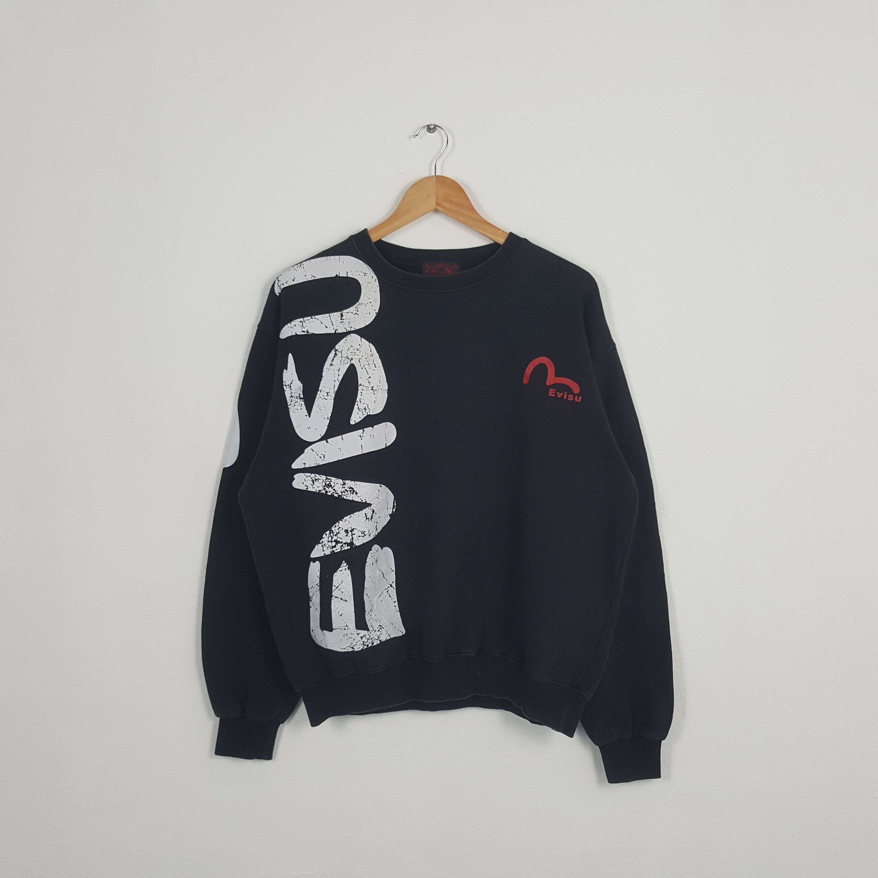 Evisu × Vintage Vintage Evisu Daicock Sweatshirt Size US XL / EU 56 / 4 - 1 Thumbnail
