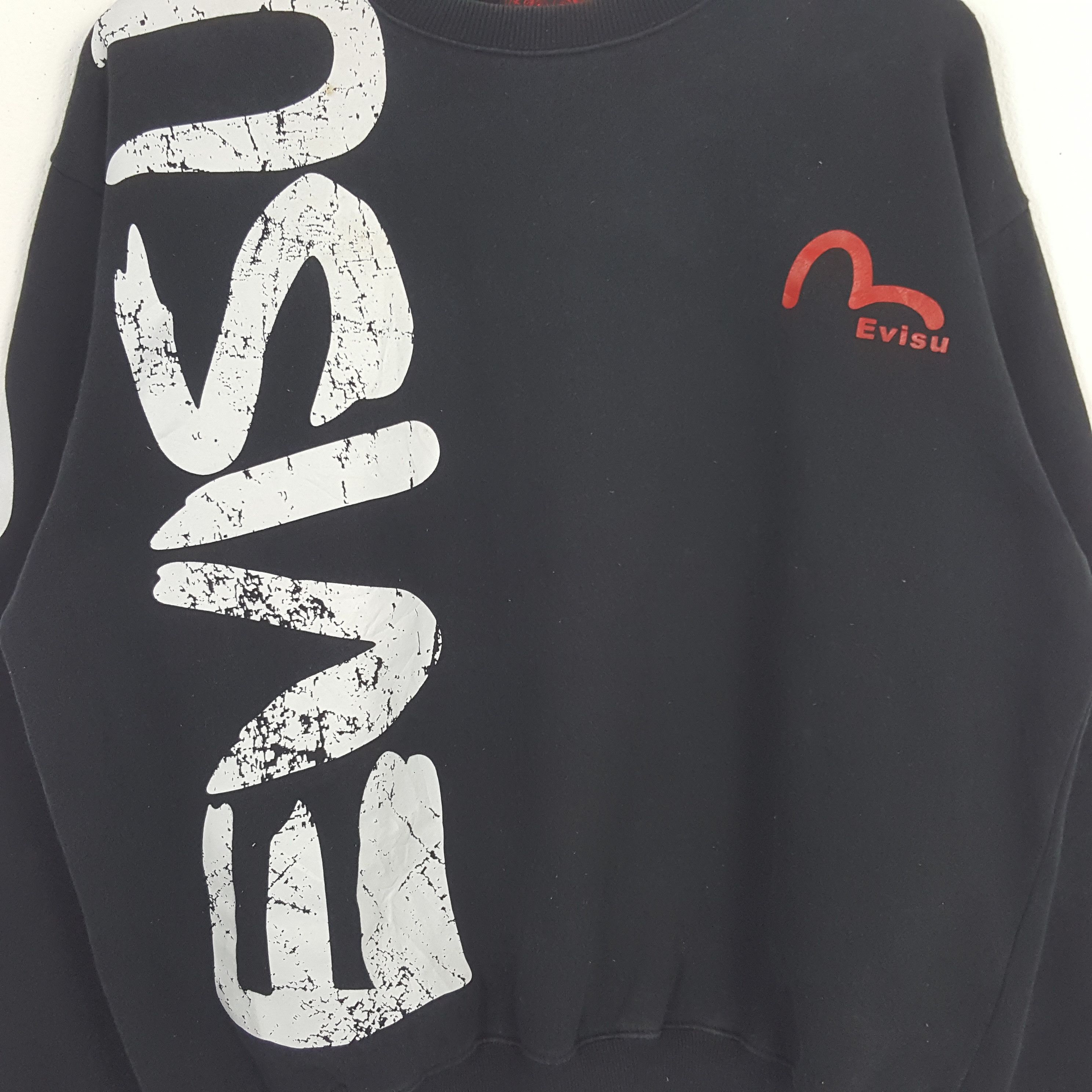 Evisu × Vintage Vintage Evisu Daicock Sweatshirt Size US XL / EU 56 / 4 - 2 Thumbnail