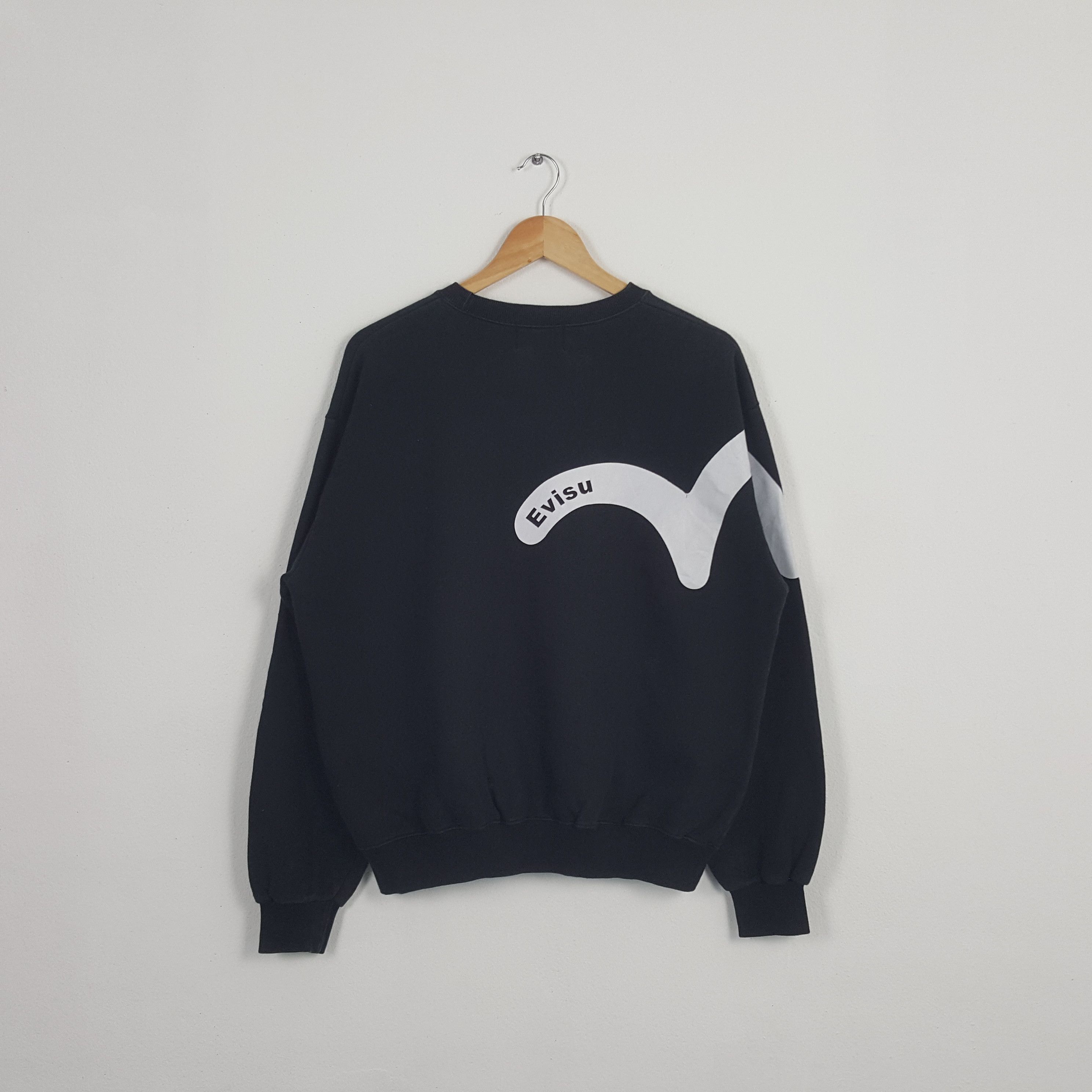 Evisu × Vintage Vintage Evisu Daicock Sweatshirt Size US XL / EU 56 / 4 - 3 Thumbnail