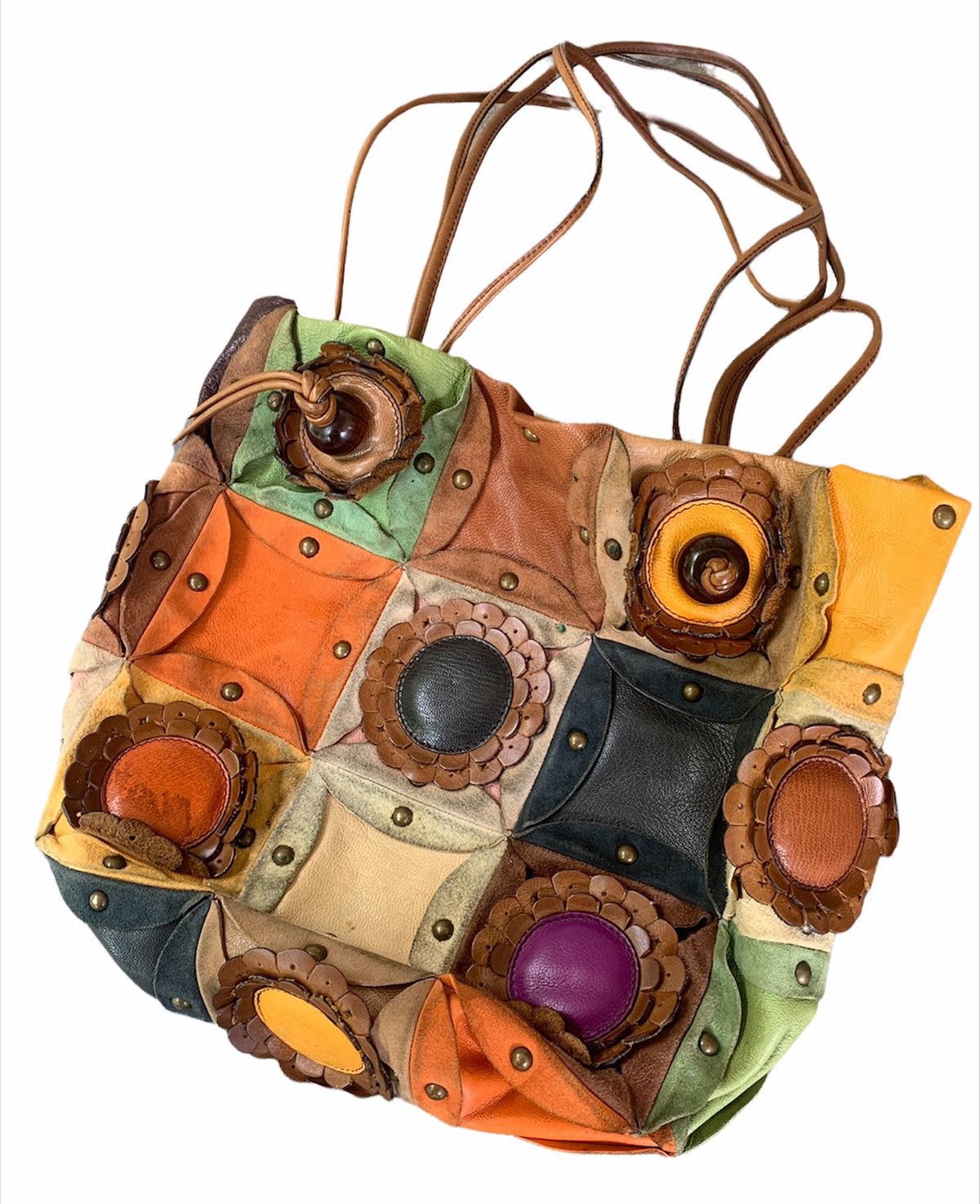 Designer Jamin Puech Paris patchwork leather bag Size ONE SIZE - 3 Thumbnail