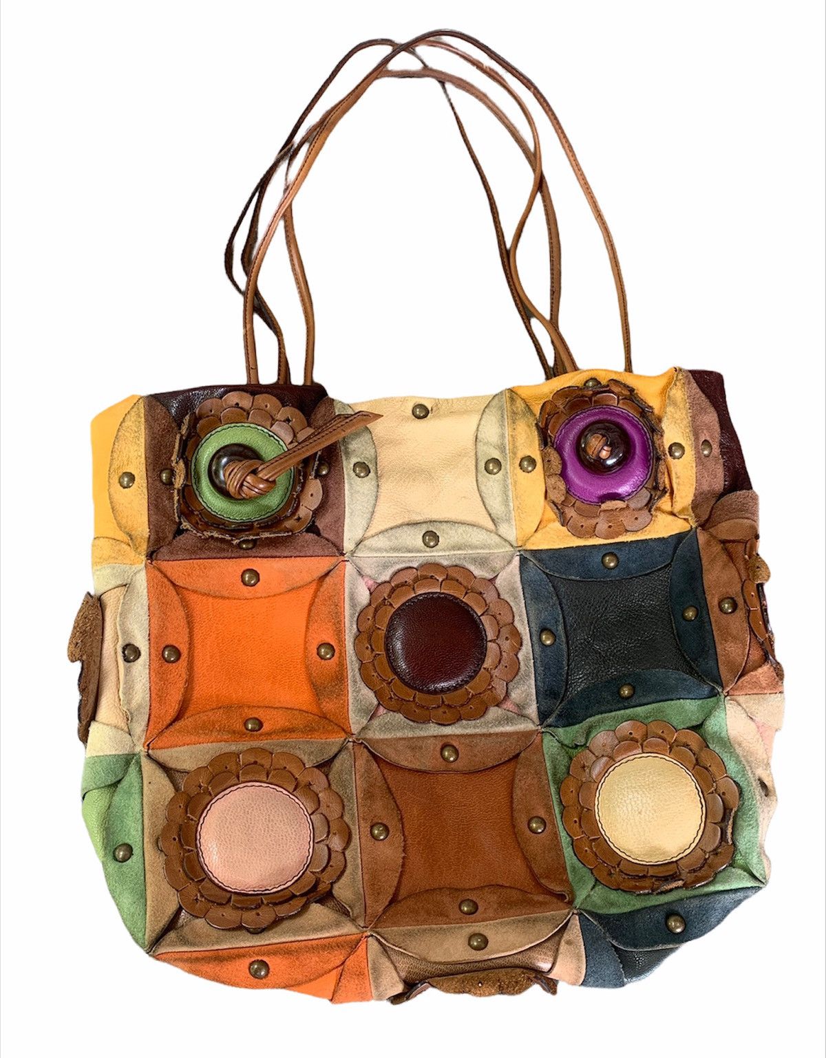 Jamin Puech Paris patchwork leather bag