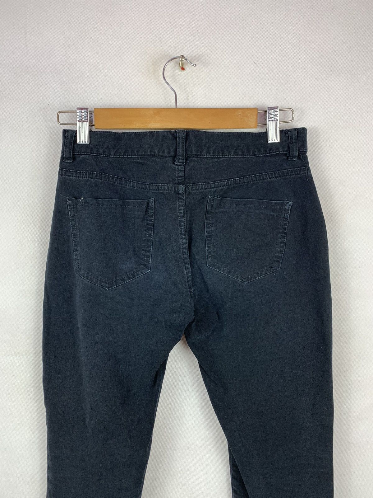 Japanese Brand Steals! Studious Tokyo Japan Black Jeans Denim Size US 27 - 4 Thumbnail