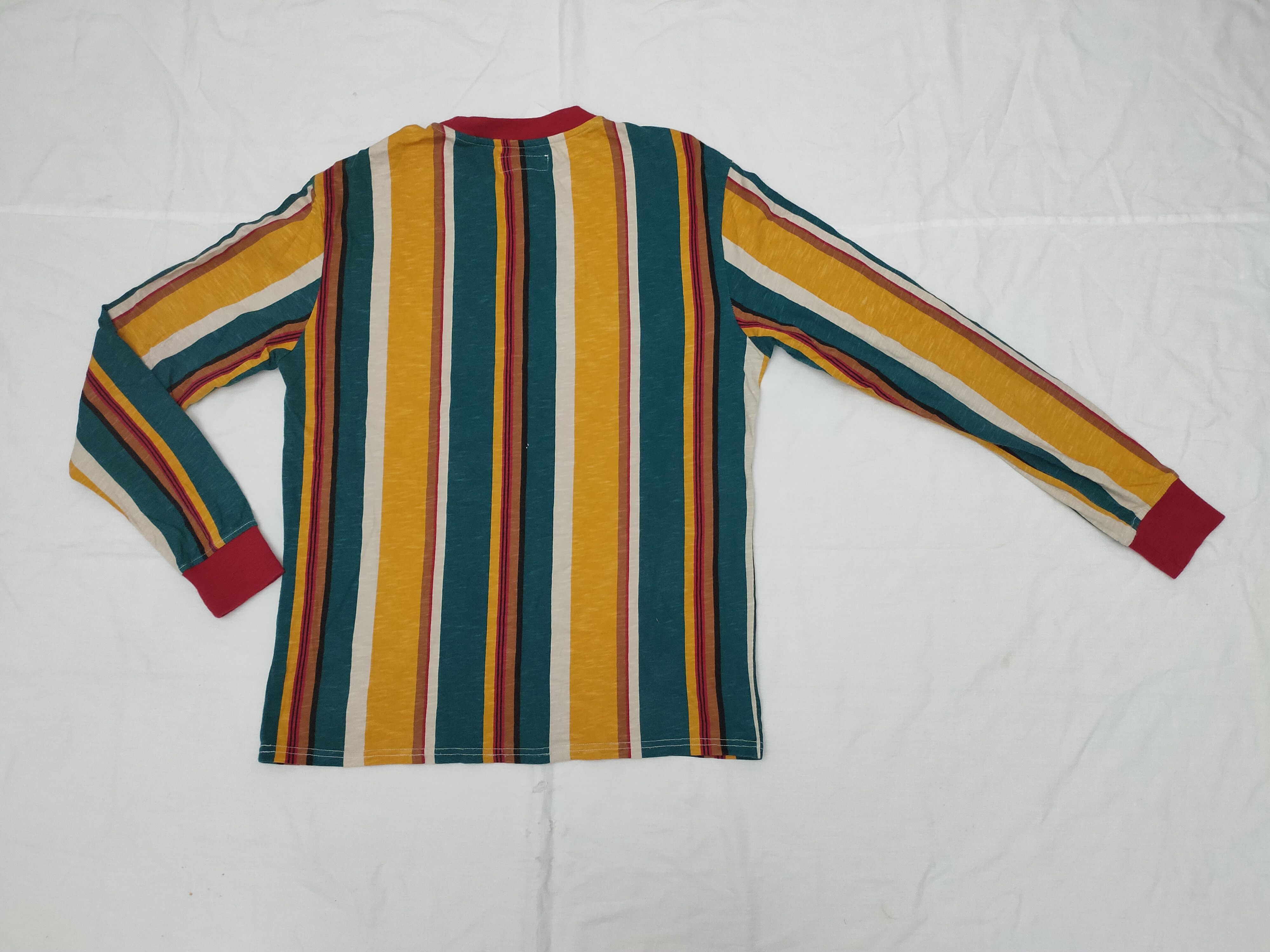 A$AP Rocky Vintage Guess x Asap Rocky Striped Longsleeve T Shirt Size US M / EU 48-50 / 2 - 4 Thumbnail