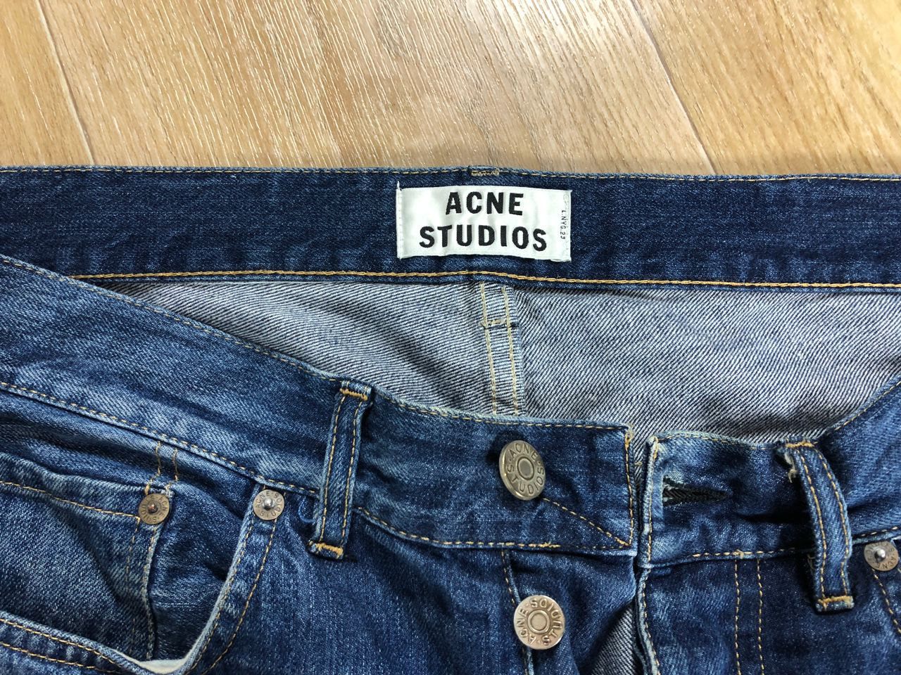 Acne Studios Acne studios pants denim jeans blue size L33 W 32 Size US 33 - 5 Thumbnail