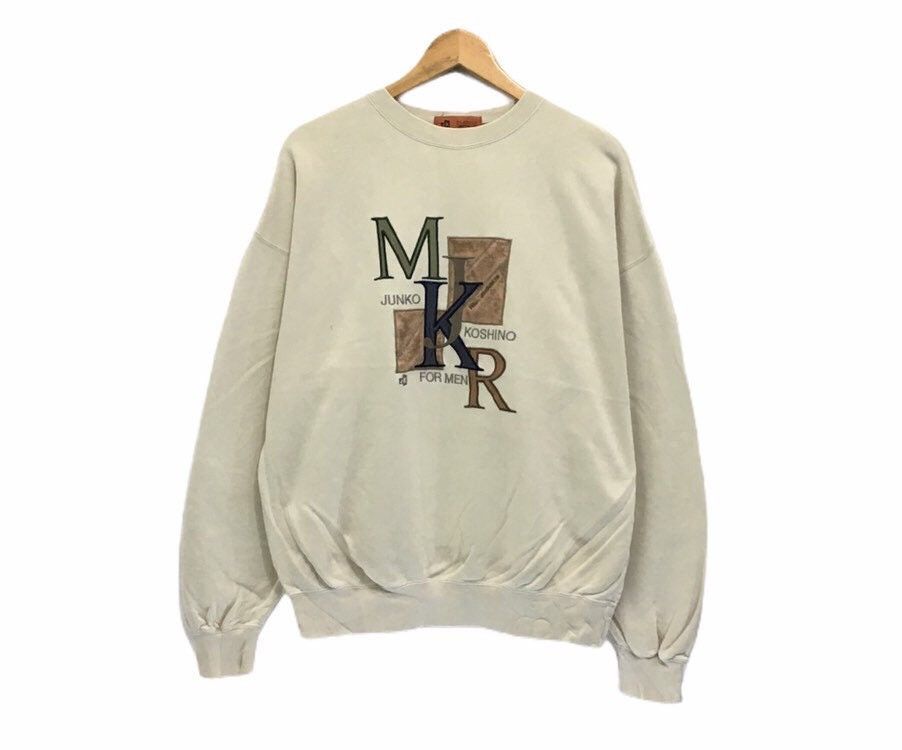 Designer × Japanese Brand × Mr. Junko Mr Junko By Junko Koshino Crewneck Sweatshirt Size US L / EU 52-54 / 3 - 1 Thumbnail