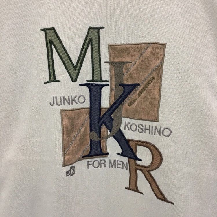 Designer × Japanese Brand × Mr. Junko Mr Junko By Junko Koshino Crewneck Sweatshirt Size US L / EU 52-54 / 3 - 6 Thumbnail