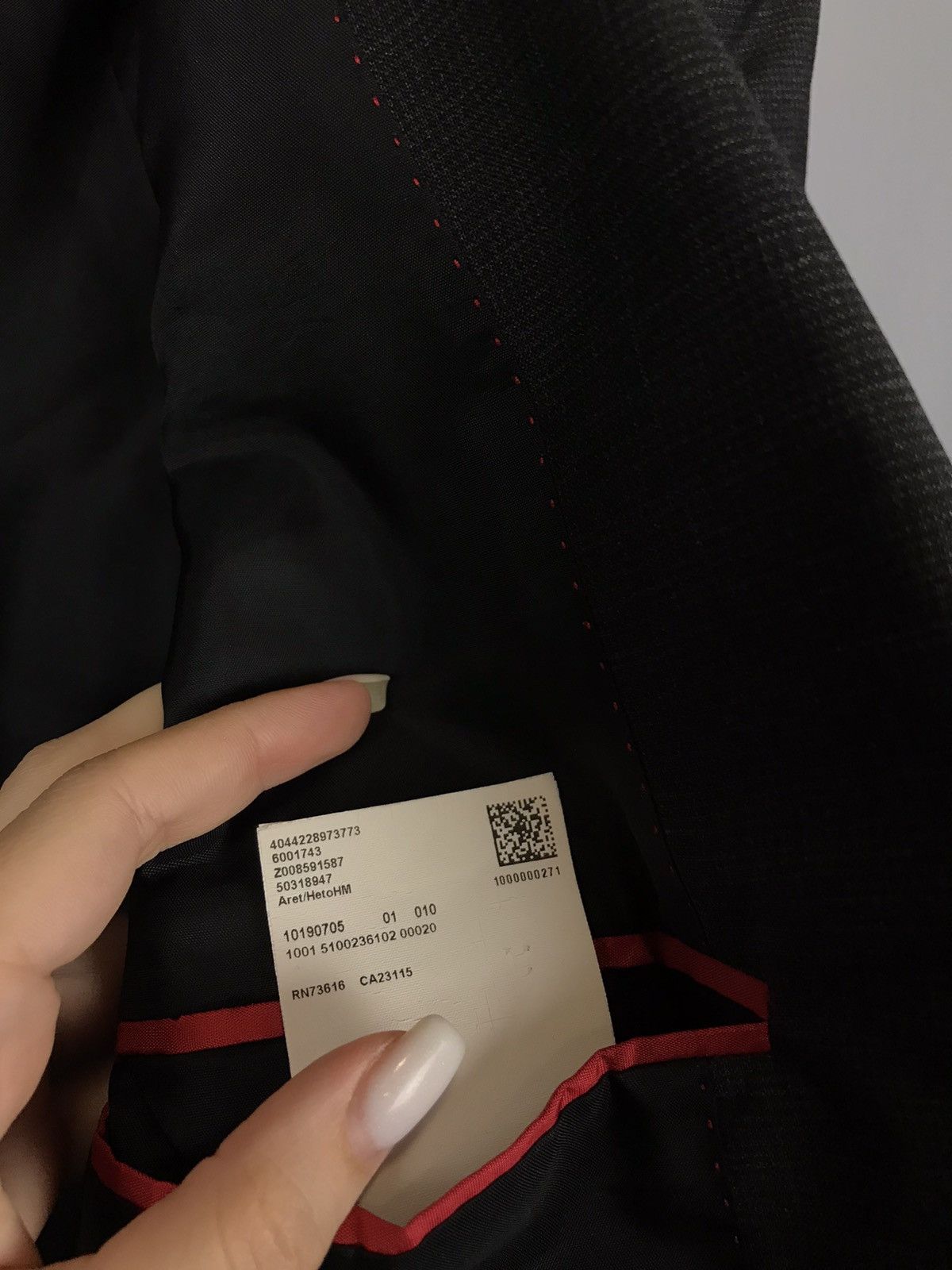 Hugo Boss Hugo Boss luxury costume Size 38L - 11 Thumbnail