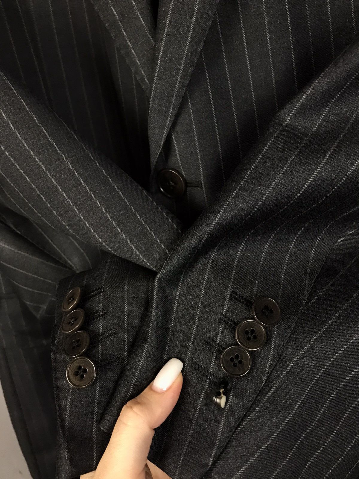 Ermenegildo Zegna Ermenegildo Zegna luxury designer costume Size 52R - 5 Thumbnail