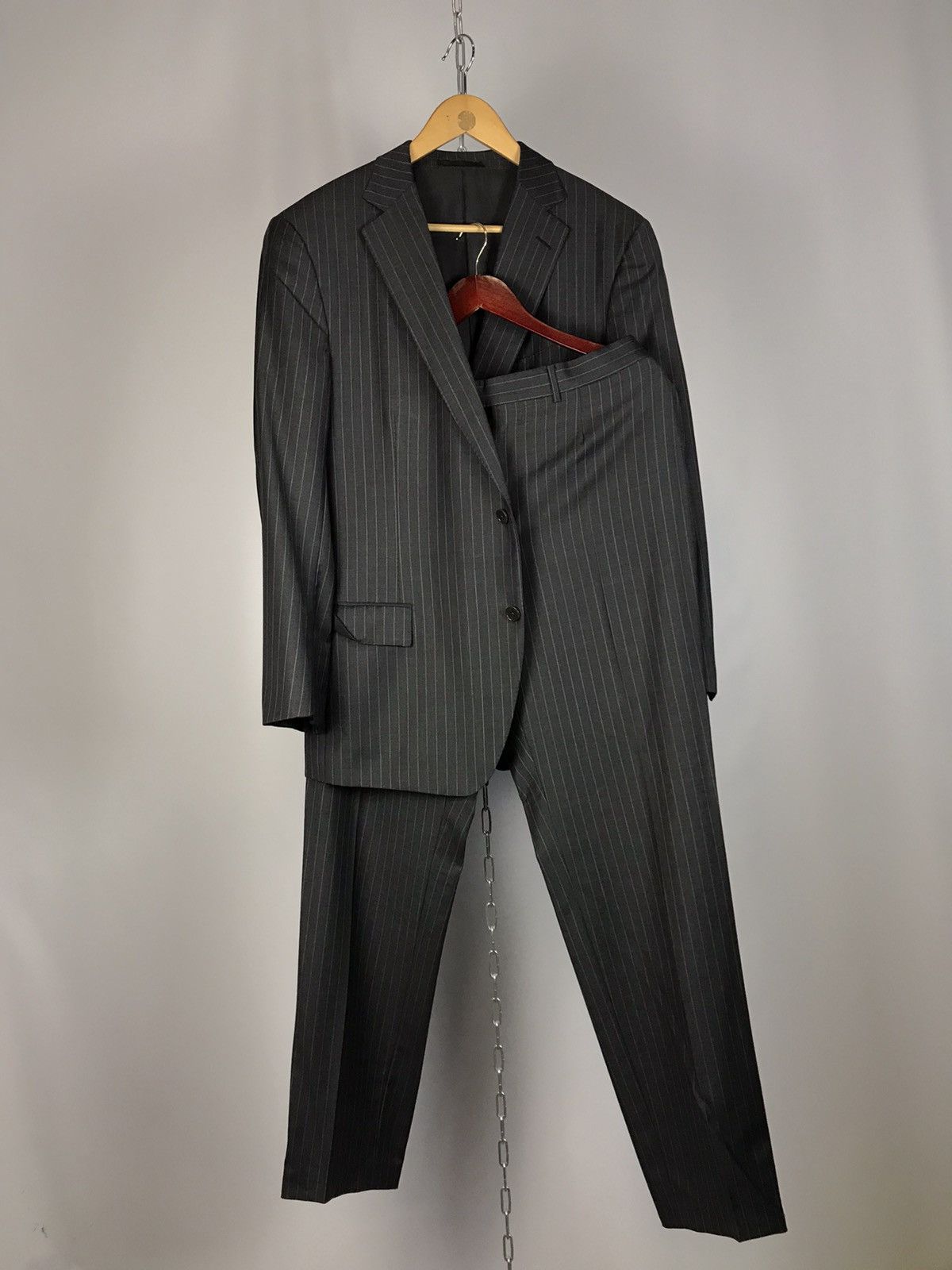Ermenegildo Zegna Ermenegildo Zegna luxury designer costume Size 52R - 1 Thumbnail