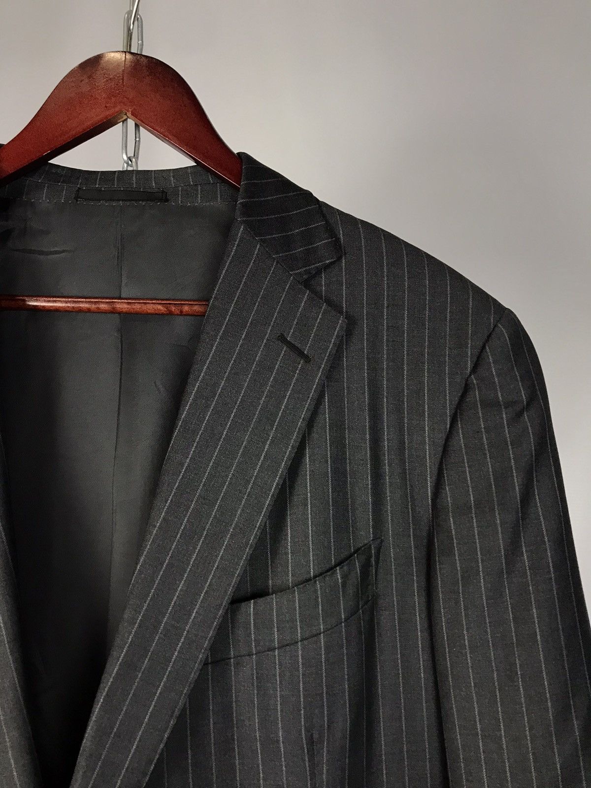 Ermenegildo Zegna Ermenegildo Zegna luxury designer costume Size 52R - 3 Thumbnail