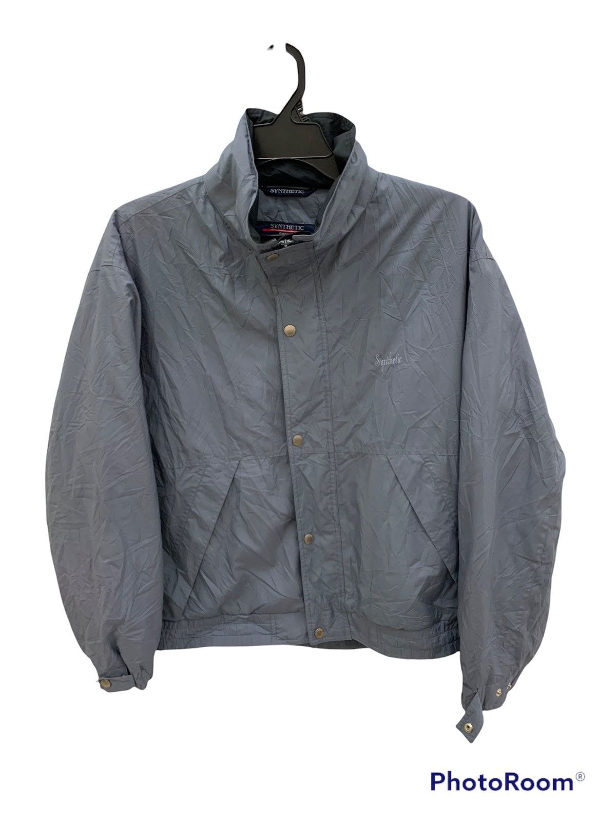 Synthetic 5 button and zipper /hoddies