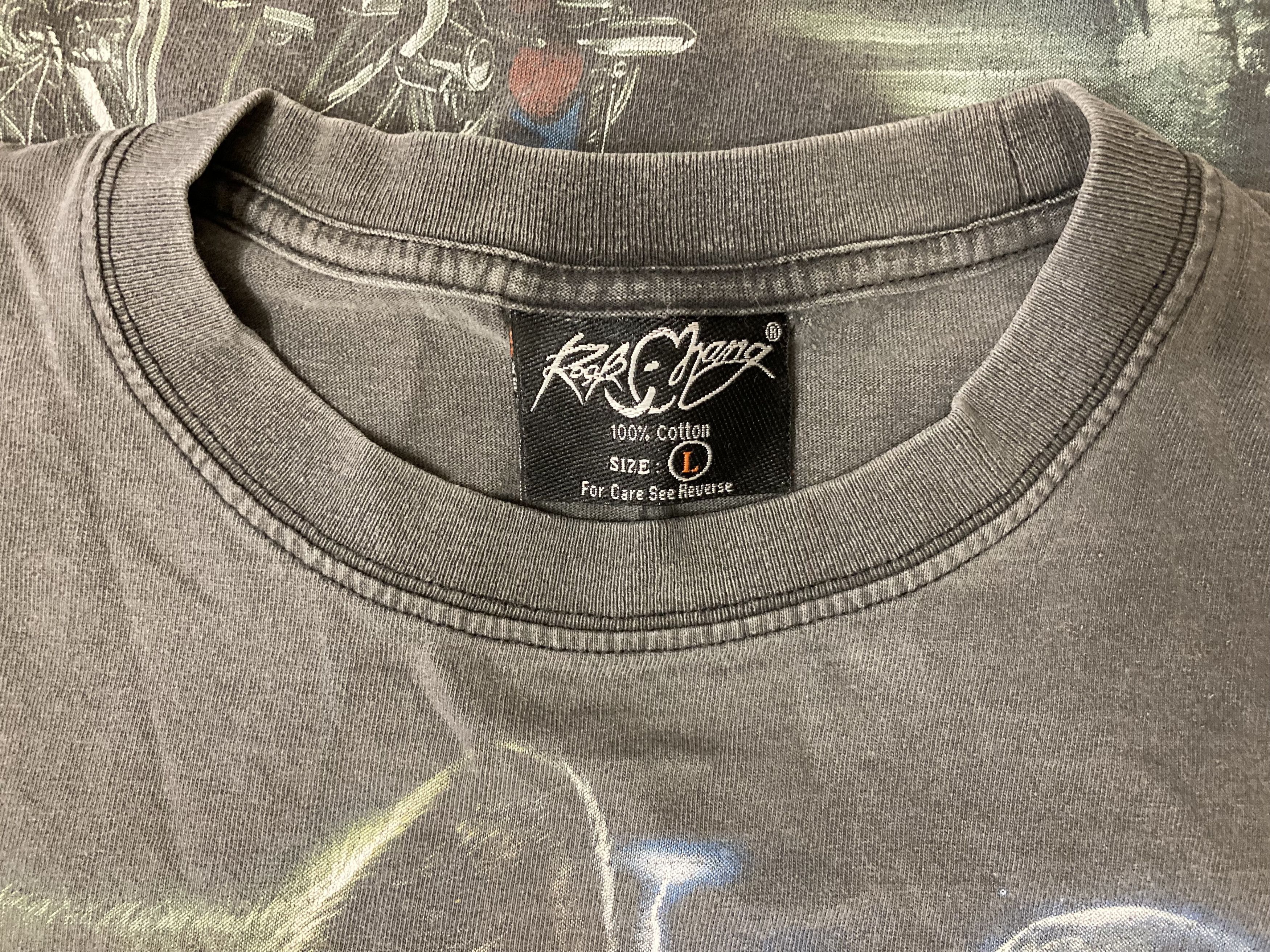 Vintage Vintage American Survivors wolf biker graphic tee Size US M / EU 48-50 / 2 - 3 Thumbnail