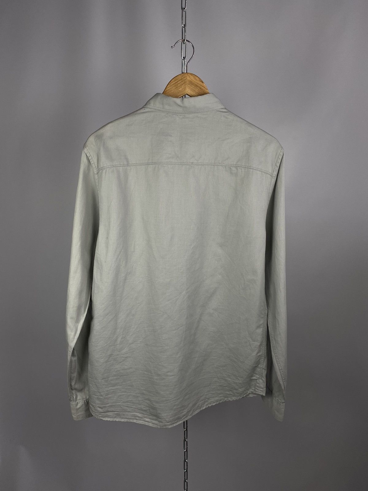 Allsaints Allsaints luxury shirt streetwear grey size M Size US M / EU 48-50 / 2 - 6 Thumbnail