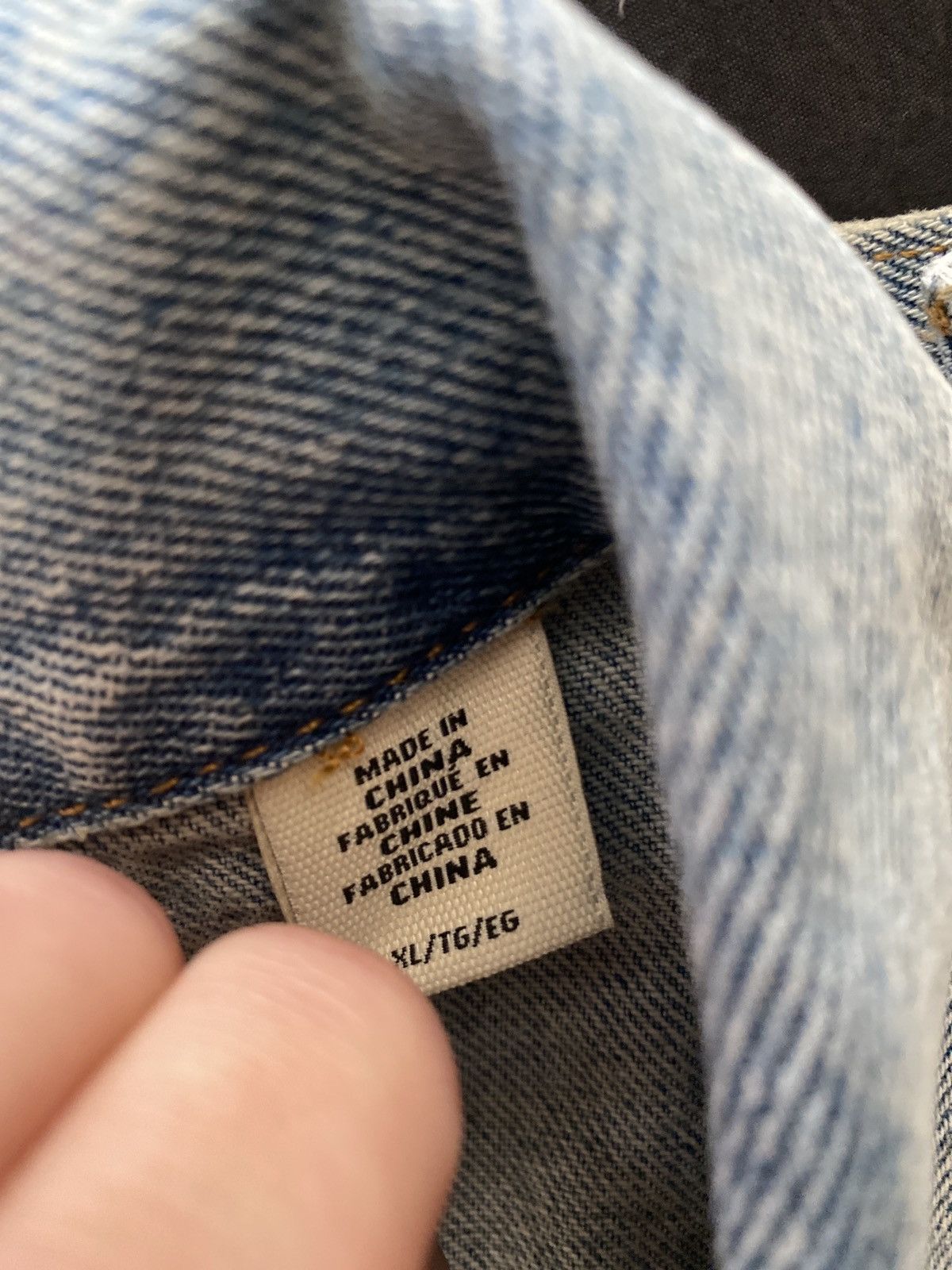 DENIM TEARS × Levi's Levi's Denim Tears Type 2 Wreath Light Wash Jacket Size US XL / EU 56 / 4 - 23 Thumbnail