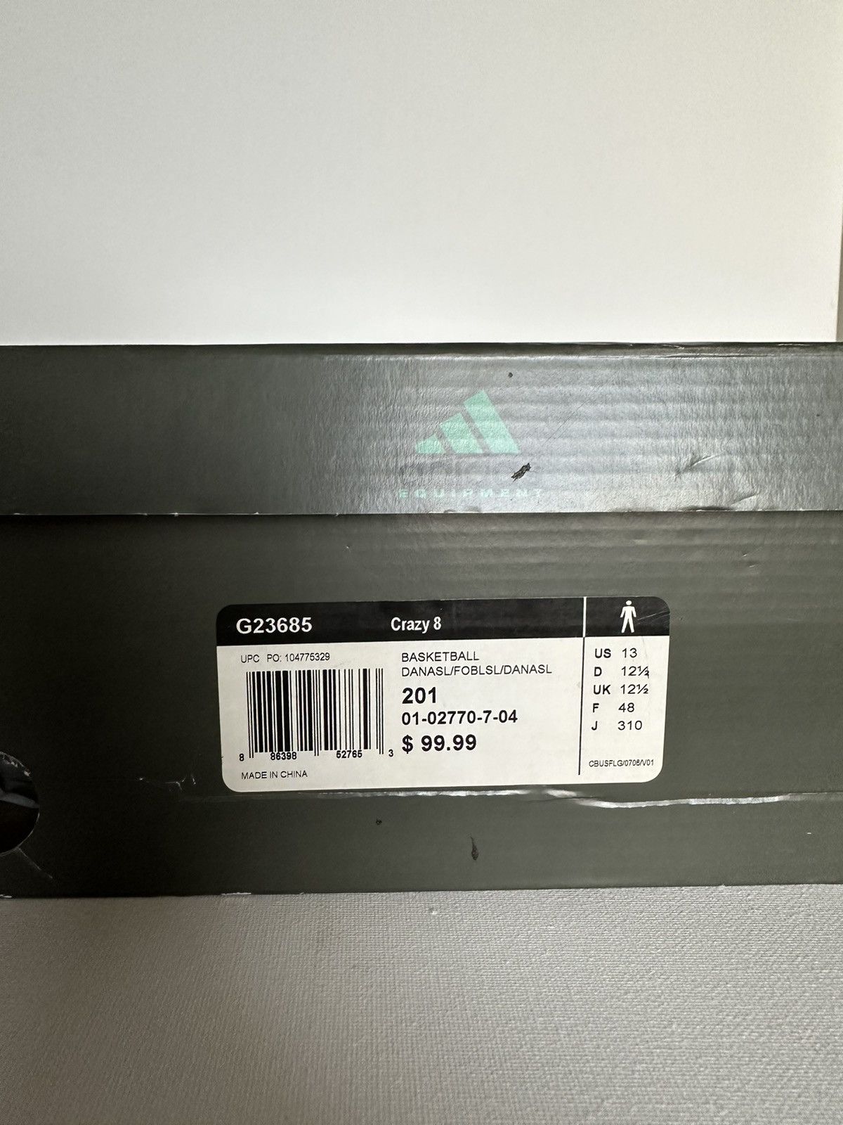 Adidas Crazy 8 Denver Nuggets Size US 13 / EU 46 - 9 Thumbnail