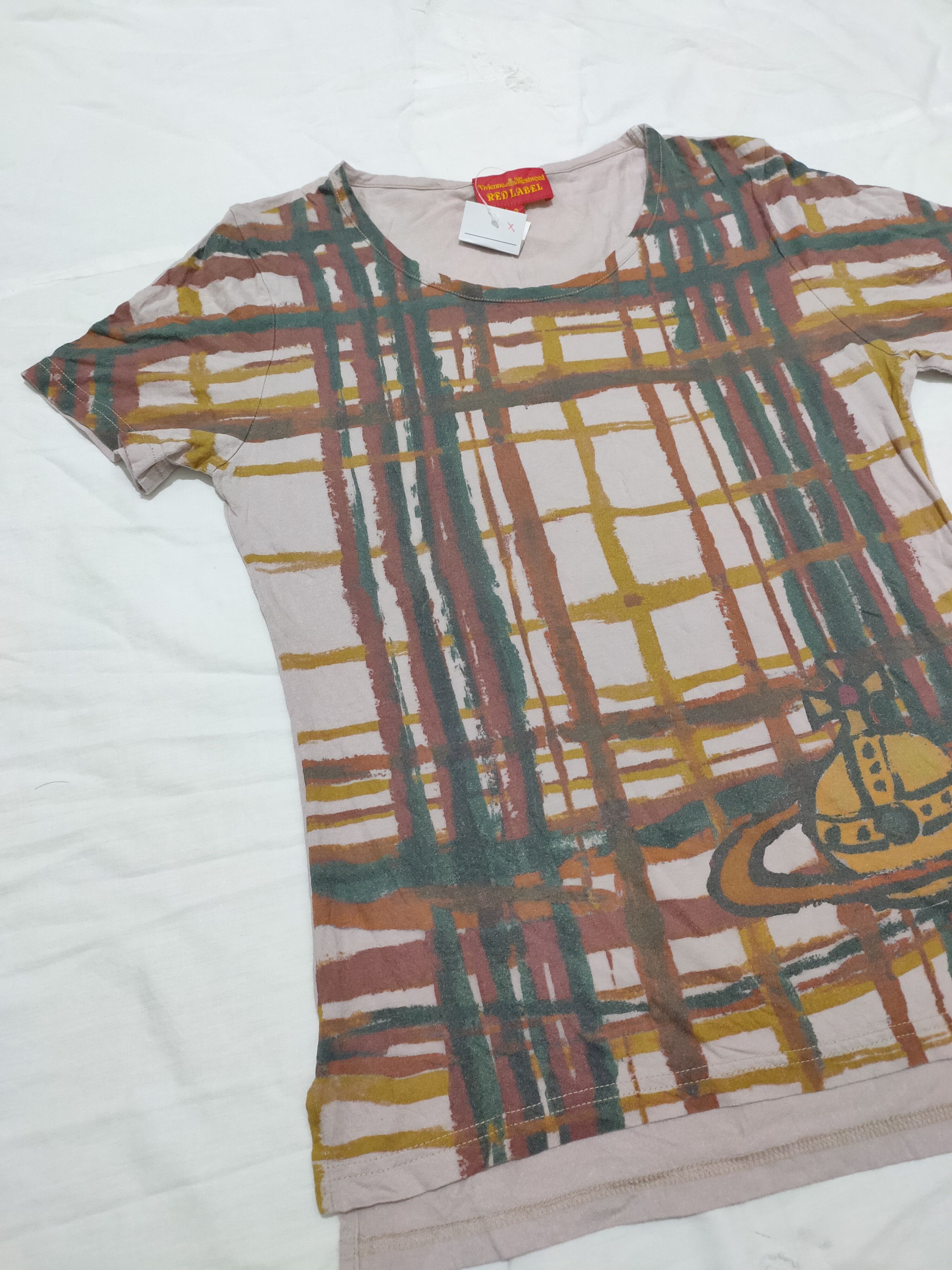 Vivienne Westwood Rare Vivienne Westwood Big Printed Orb Logo Tshirt Size S / US 4 / IT 40 - 3 Thumbnail