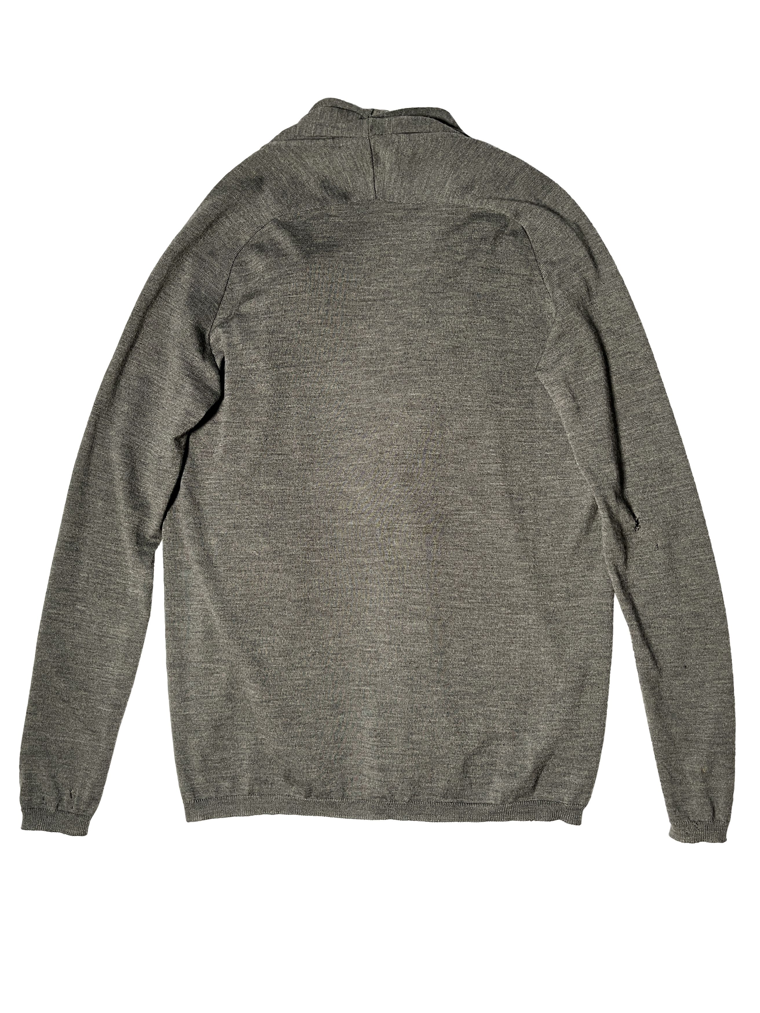 Hussein Chalayan ⚡️QUICK SALE⚡️Early 2000's Hussein Chalayan Gray Cardigan Size US S / EU 44-46 / 1 - 2 Thumbnail