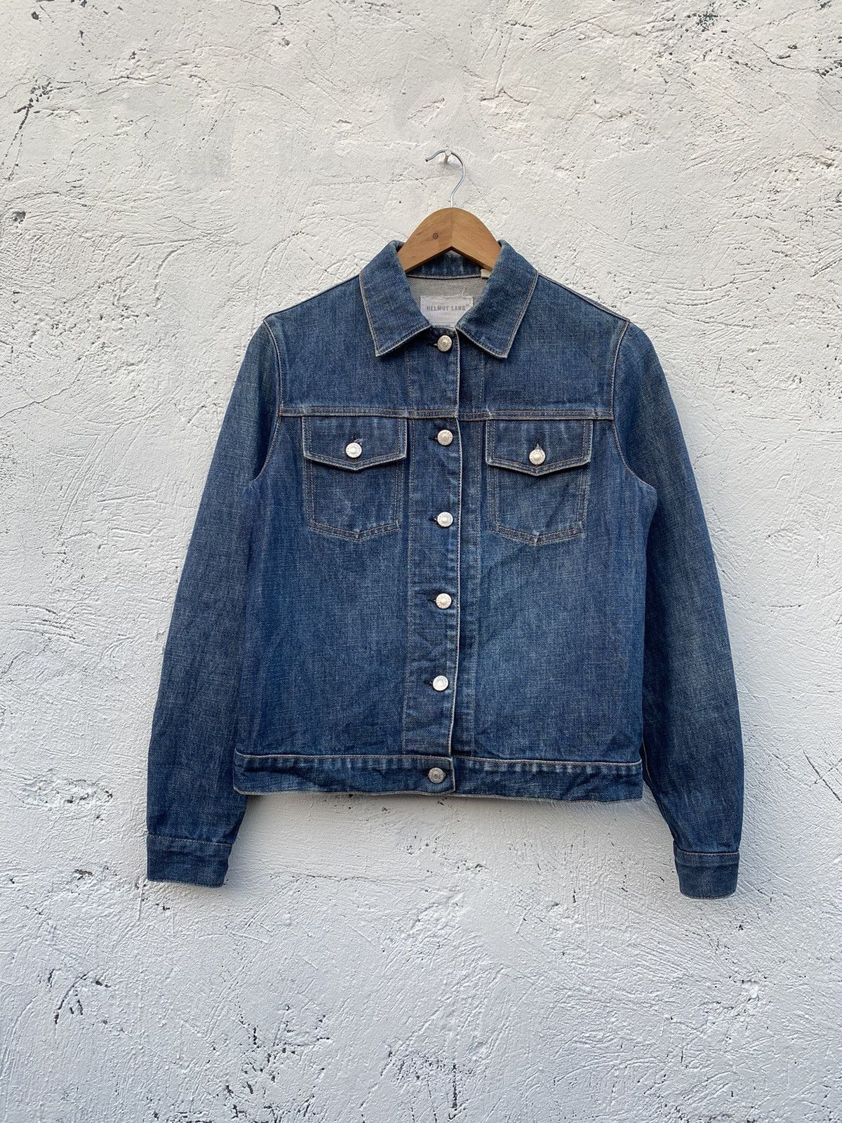 Helmut Lang Helmut lang Raw denim classic jacket | Grailed