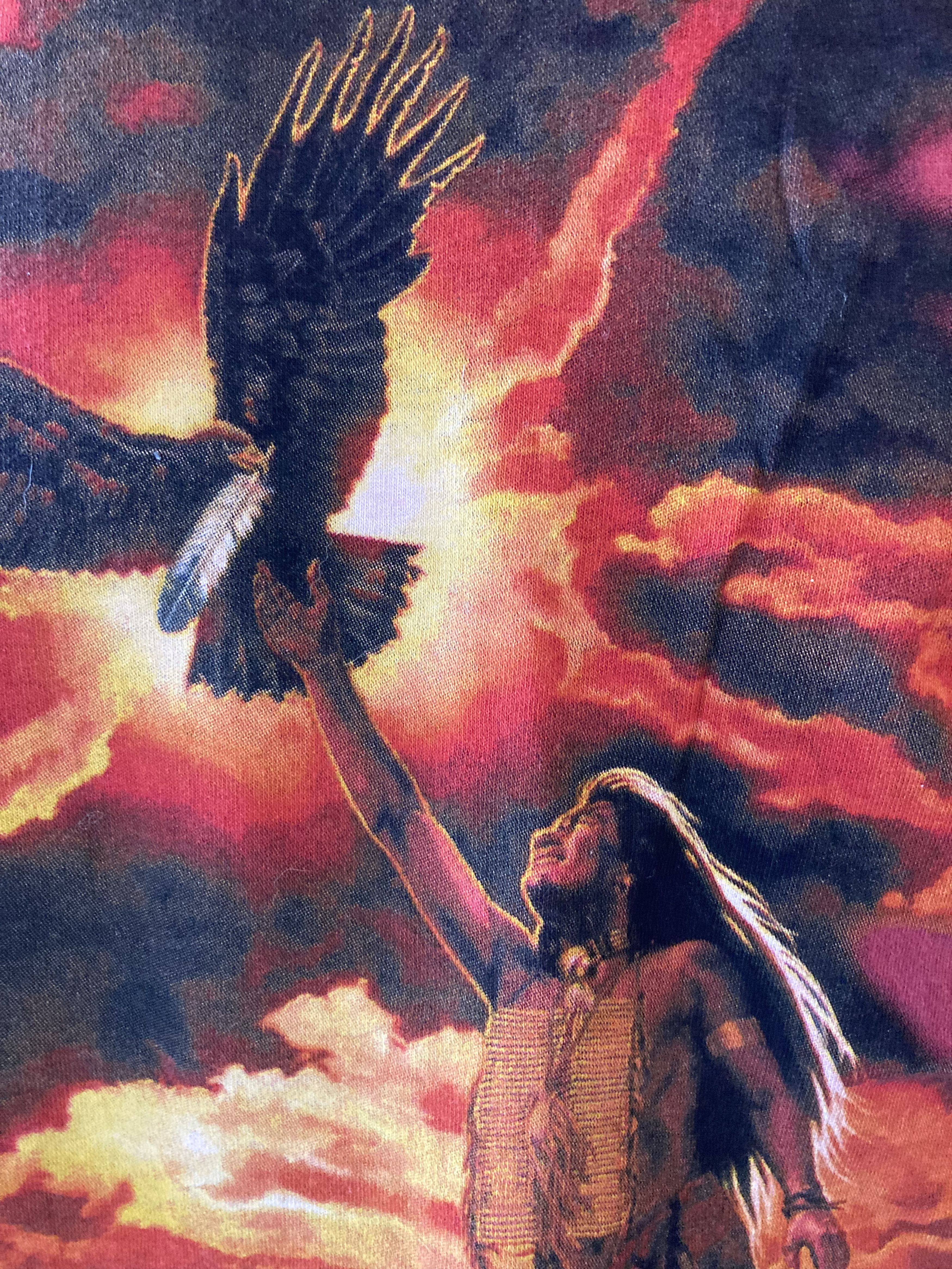 The Mountain 1997 Vintage The Mountain Tie Dye Bird Size US L / EU 52-54 / 3 - 6 Thumbnail