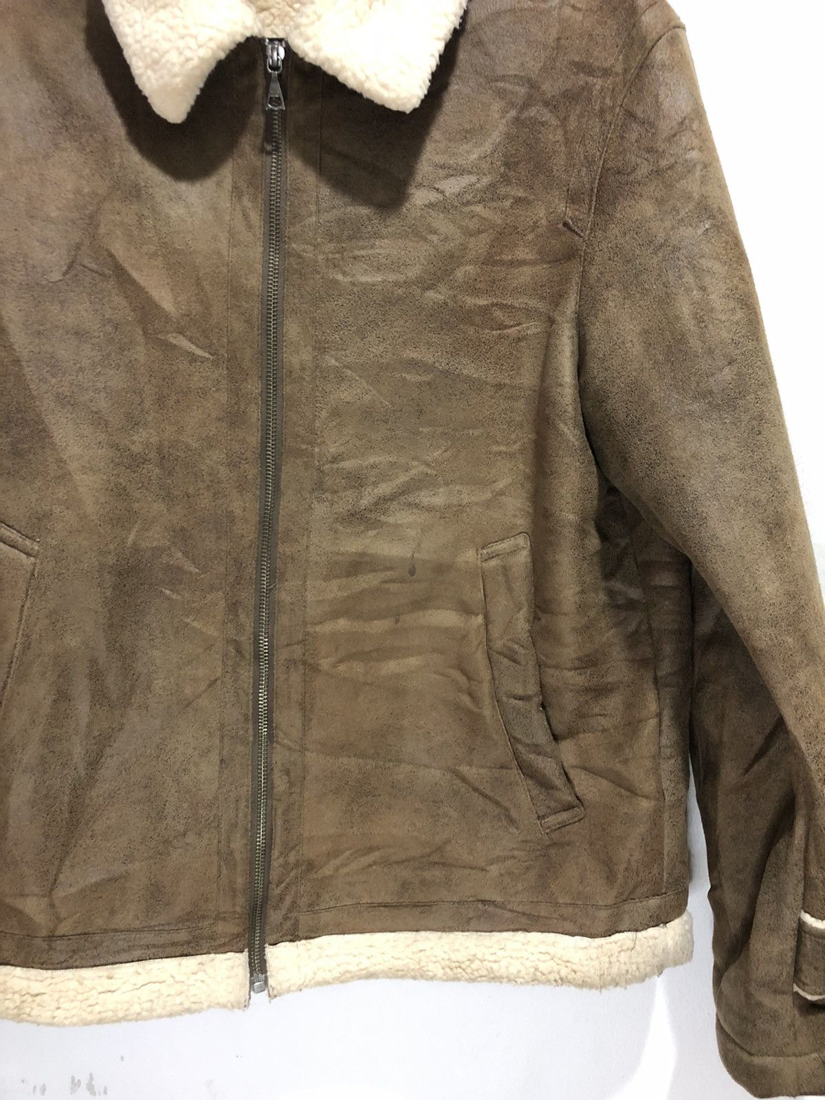 Japanese Brand × Uniqlo × Vintage Uniqlo B-3 Sherpa Jacket Style Size US M / EU 48-50 / 2 - 2 Thumbnail