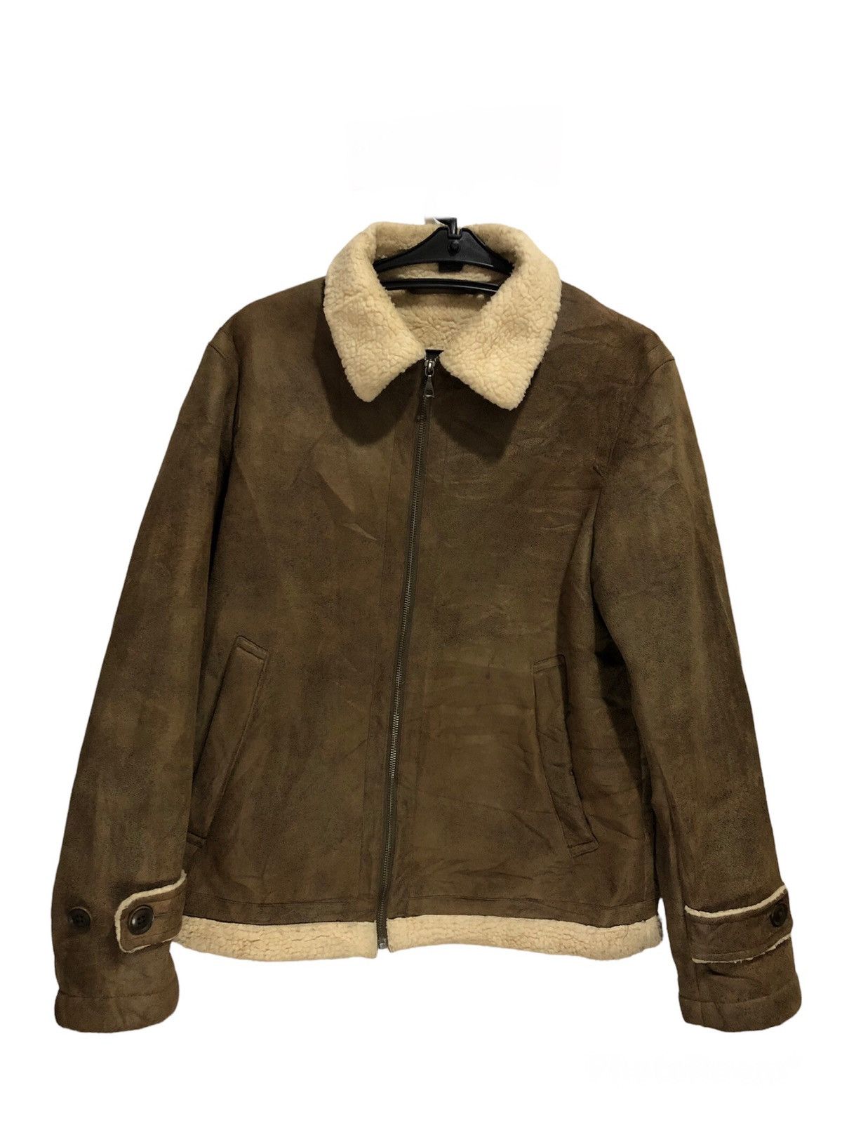 Japanese Brand × Uniqlo × Vintage Uniqlo B-3 Sherpa Jacket Style Size US M / EU 48-50 / 2 - 1 Thumbnail