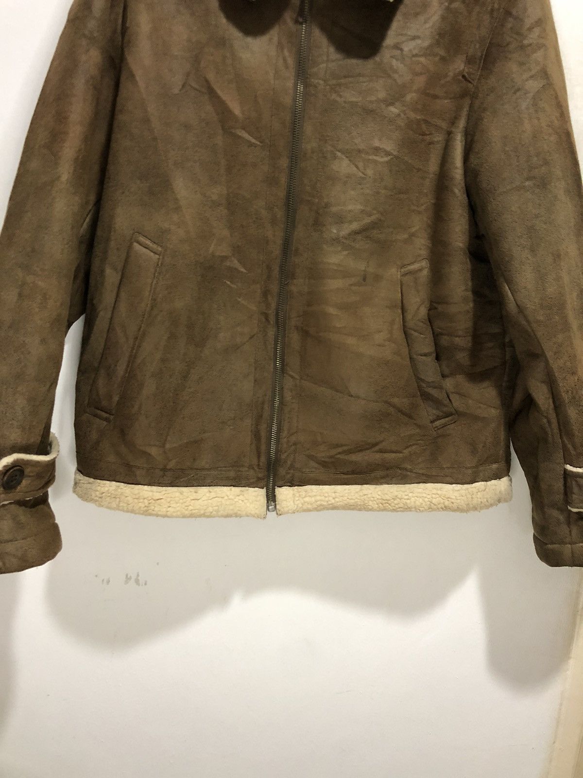 Japanese Brand × Uniqlo × Vintage Uniqlo B-3 Sherpa Jacket Style Size US M / EU 48-50 / 2 - 7 Thumbnail
