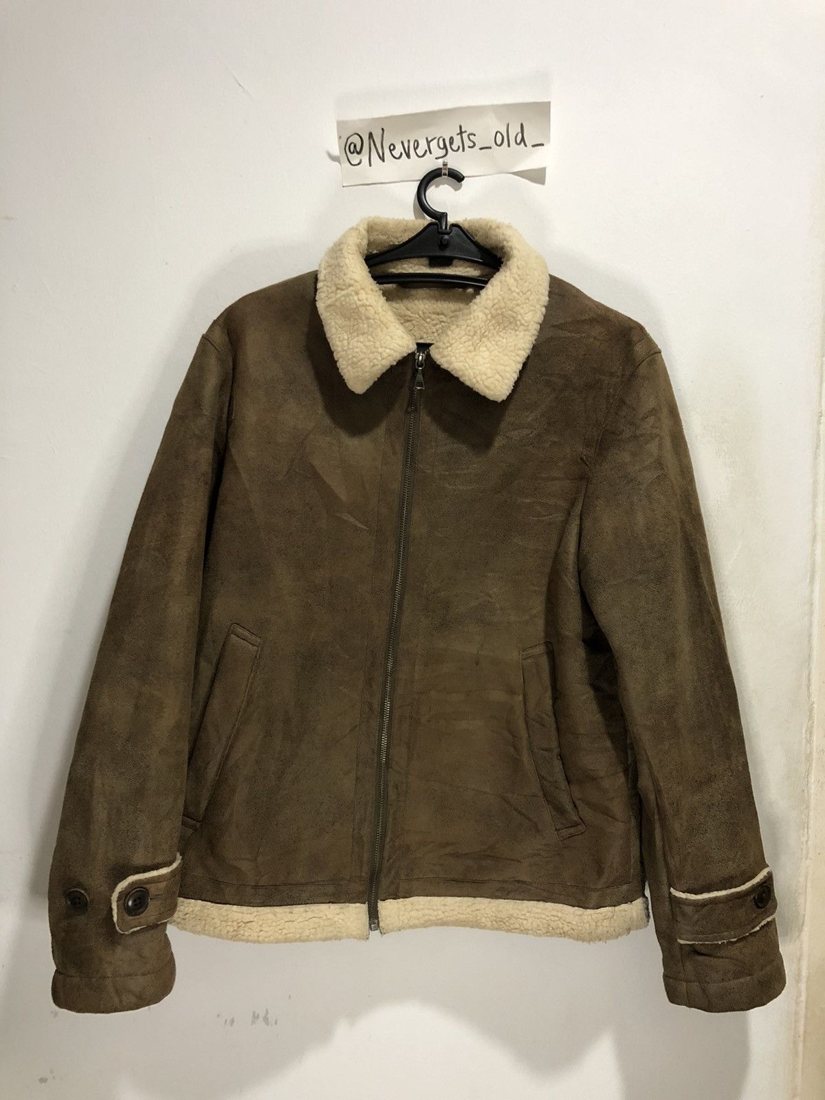 Japanese Brand × Uniqlo × Vintage Uniqlo B-3 Sherpa Jacket Style Size US M / EU 48-50 / 2 - 3 Thumbnail