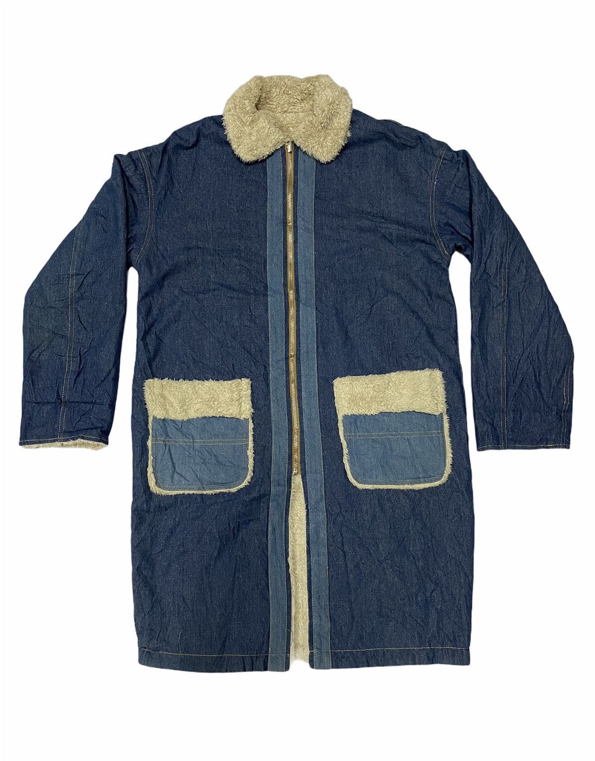 Japanese Brand Surge & Rivet Reversible Long Coat Size US S / EU 44-46 / 1 - 1 Thumbnail