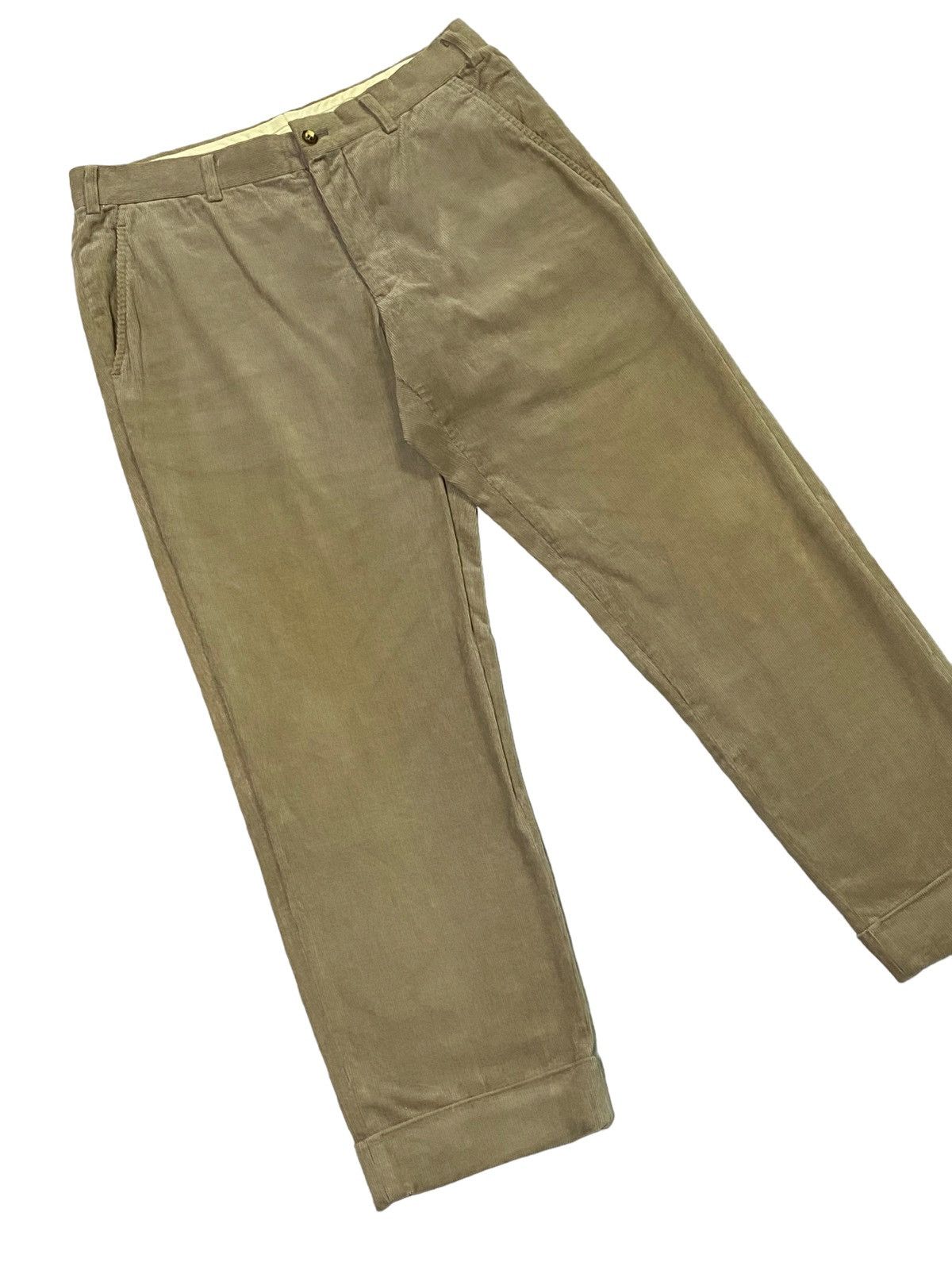 Comme des Garcons × Comme des Garcons Homme × Comme des Garcons Homme Deux Homme Deux Comme Des Garçons AD2015 Corduroy Cropped Pants Size US 31 - 20 Thumbnail